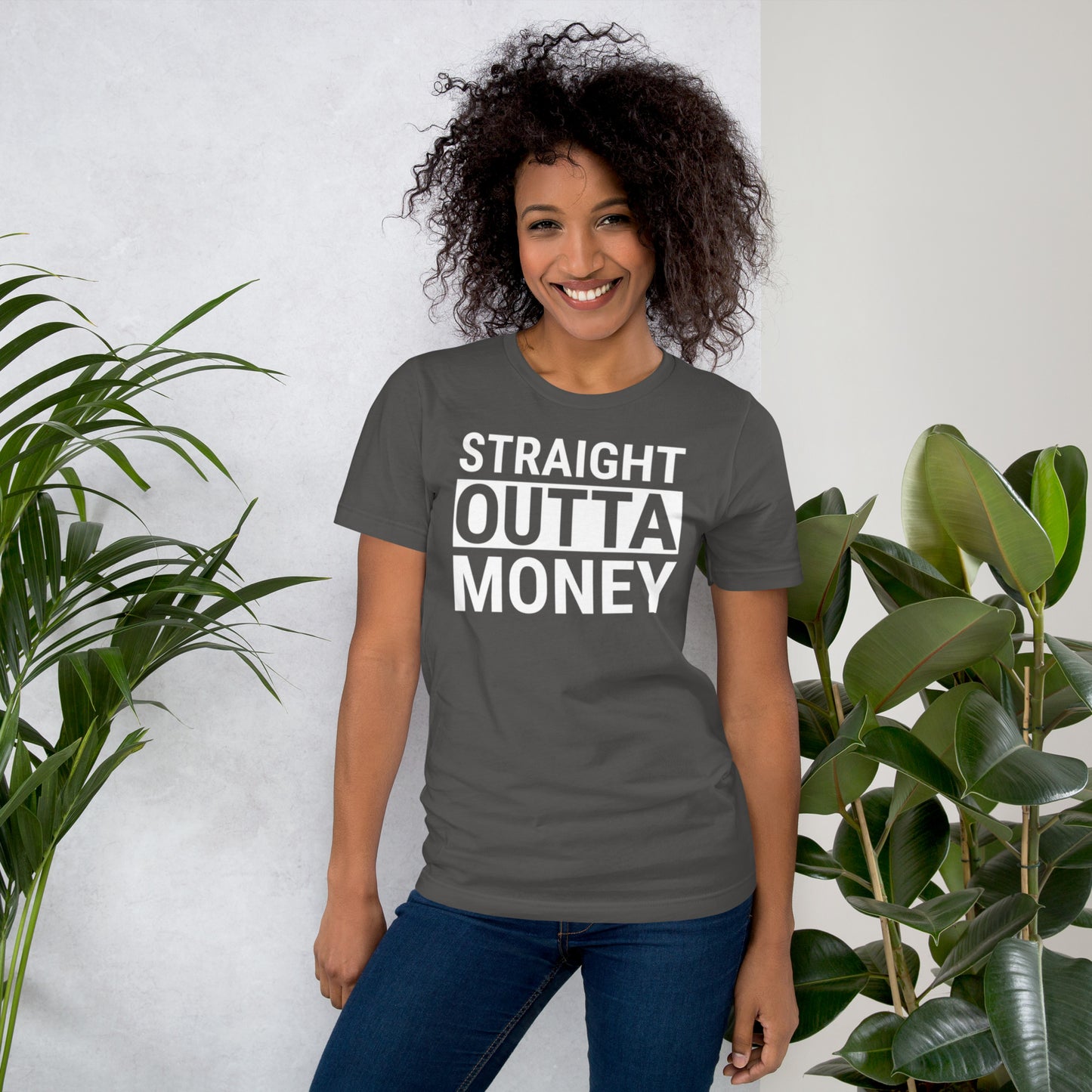 Straight Outta Money Unisex t-shirt