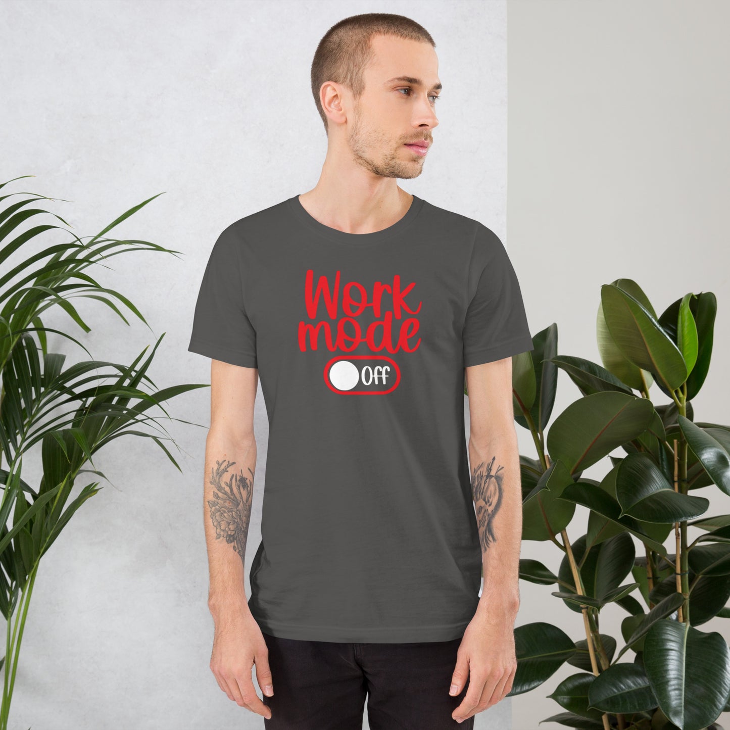 Work Mode Off Unisex t-shirt