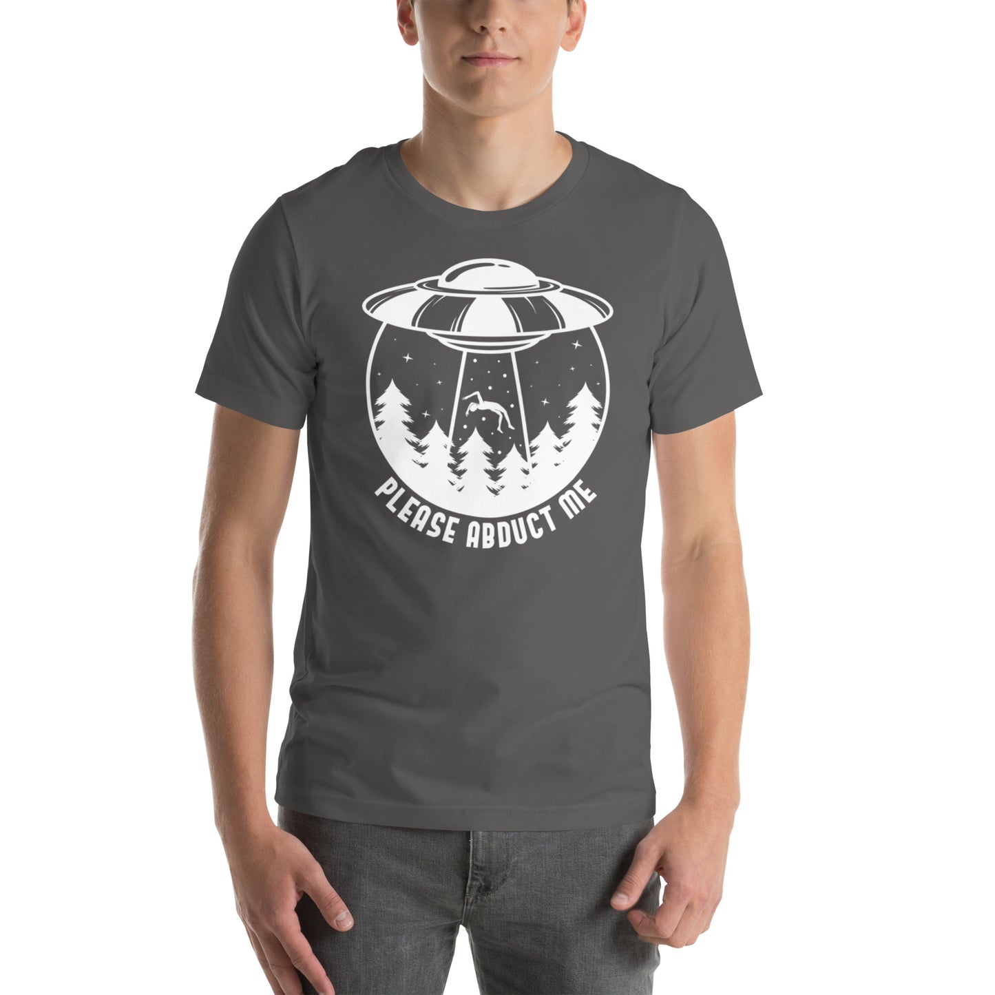 Please Abduct Me Unisex t-shirt