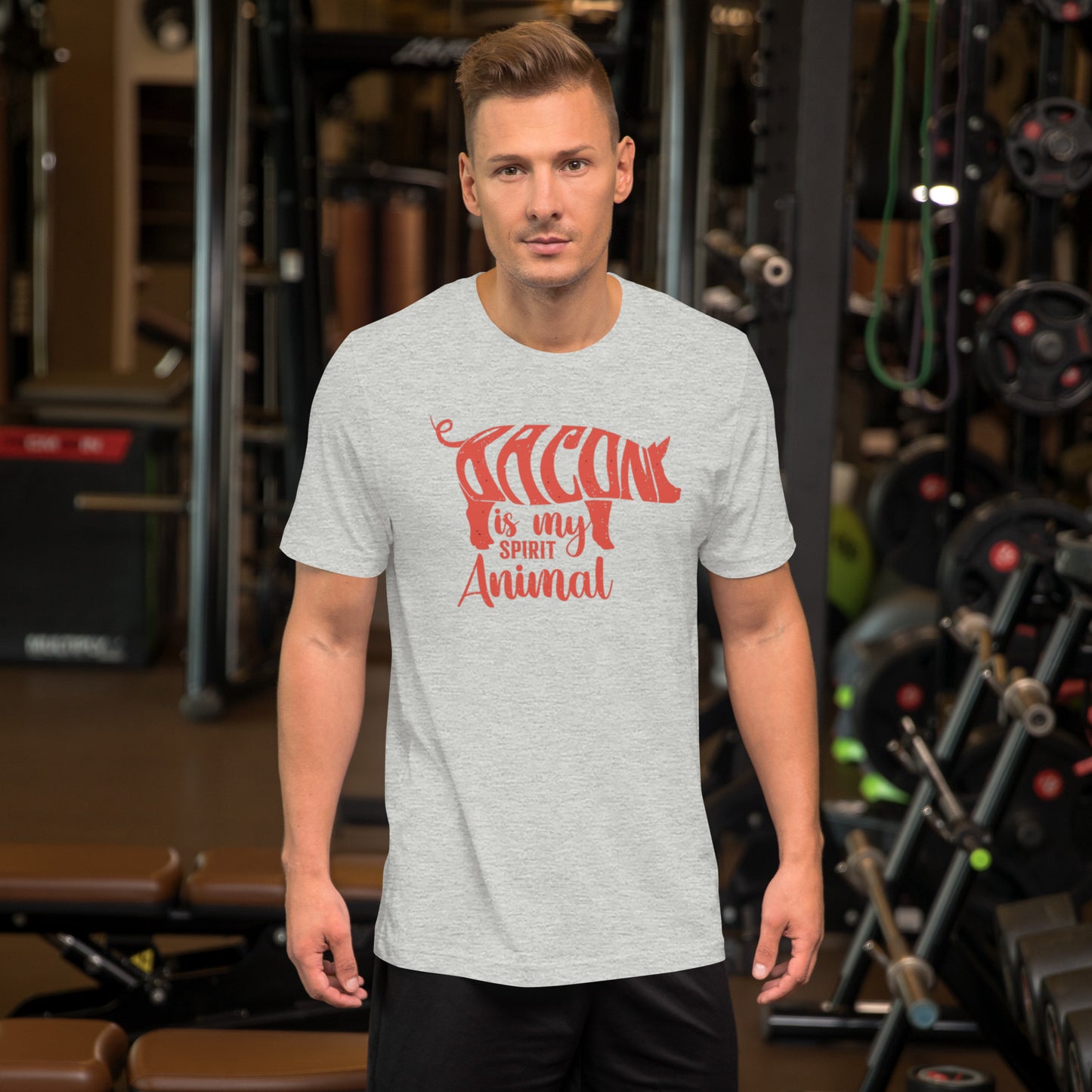 Bacon is My Spirit Animal Unisex t-shirt