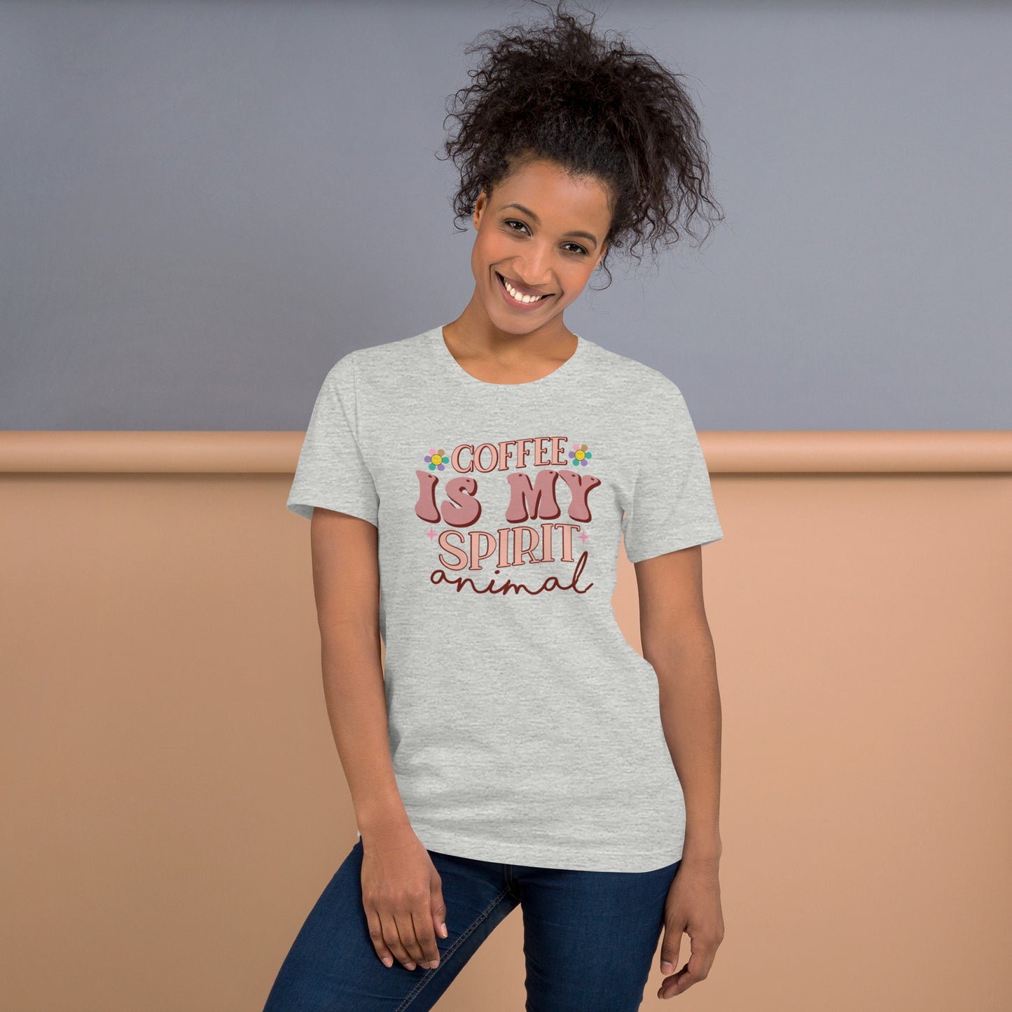 Coffee is my Spirit Animal Unisex t-shirt