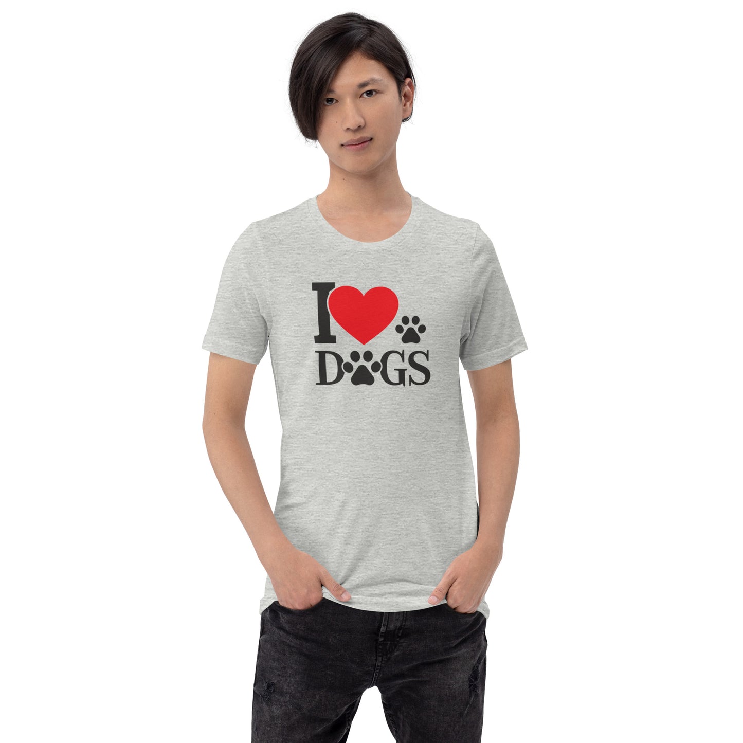 I Love Dogs Unisex t-shirt