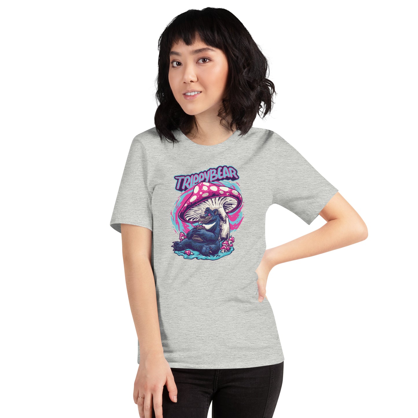 Trippy Bear Unisex t-shirt