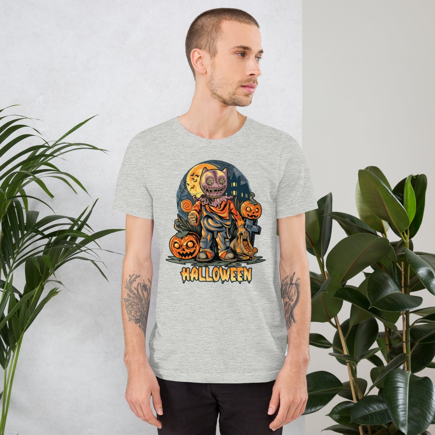 Trick or Treat Halloween Unisex t-shirt