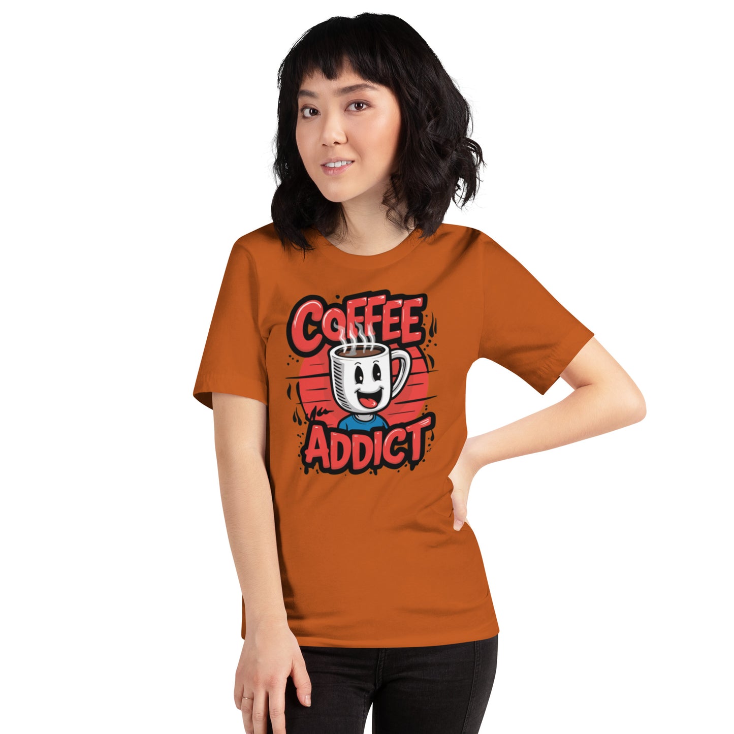 Coffee Addict Unisex t-shirt