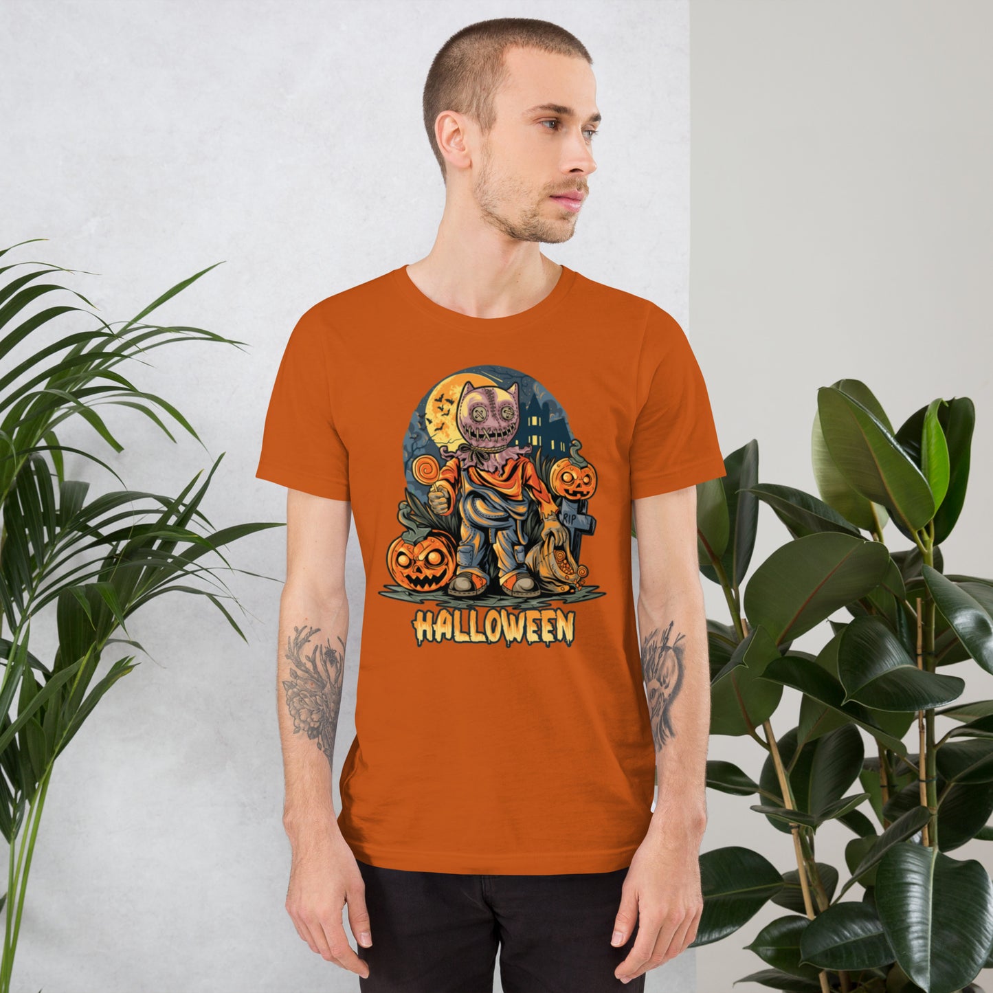 Trick or Treat Halloween Unisex t-shirt