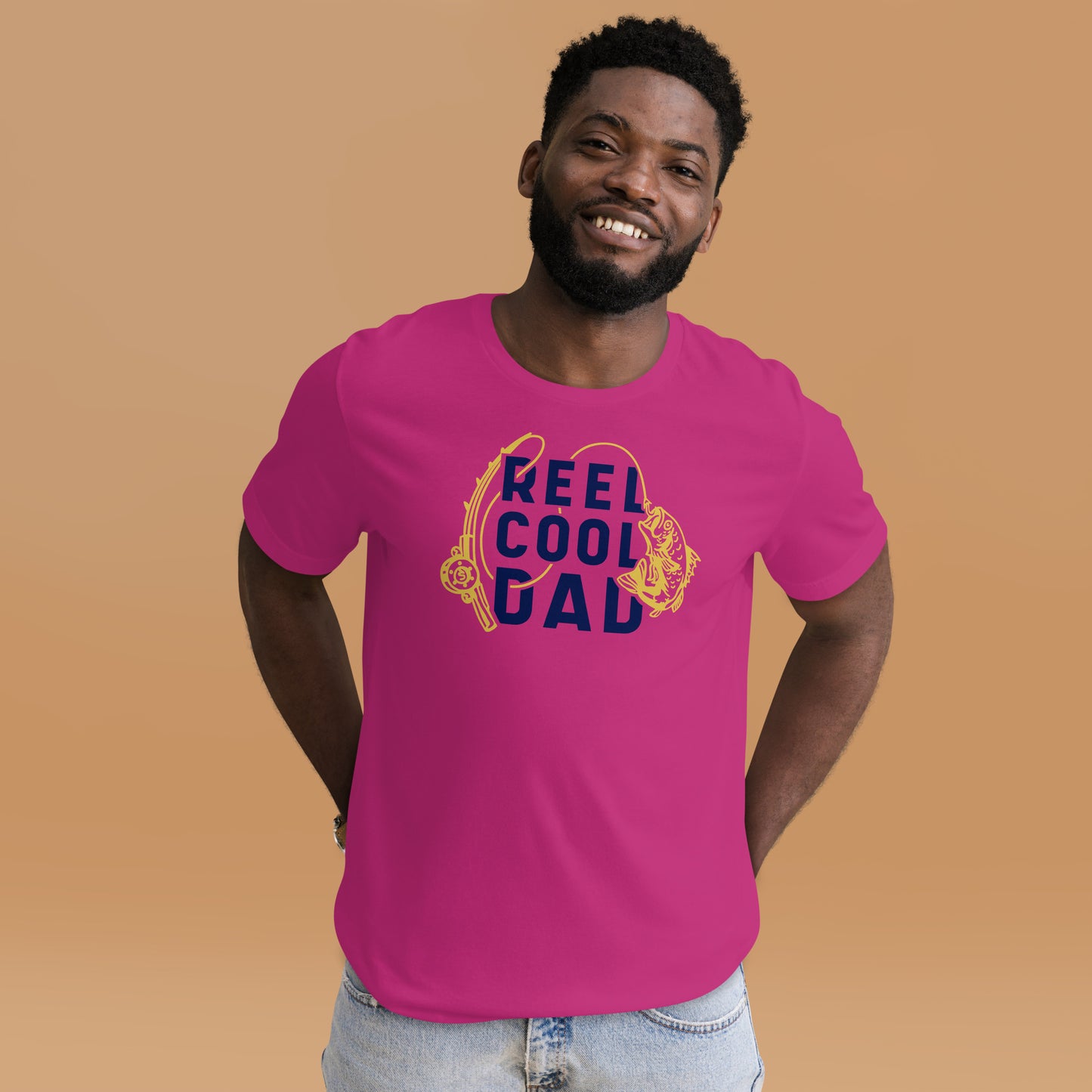 Reel Cool Dad Unisex t-shirt