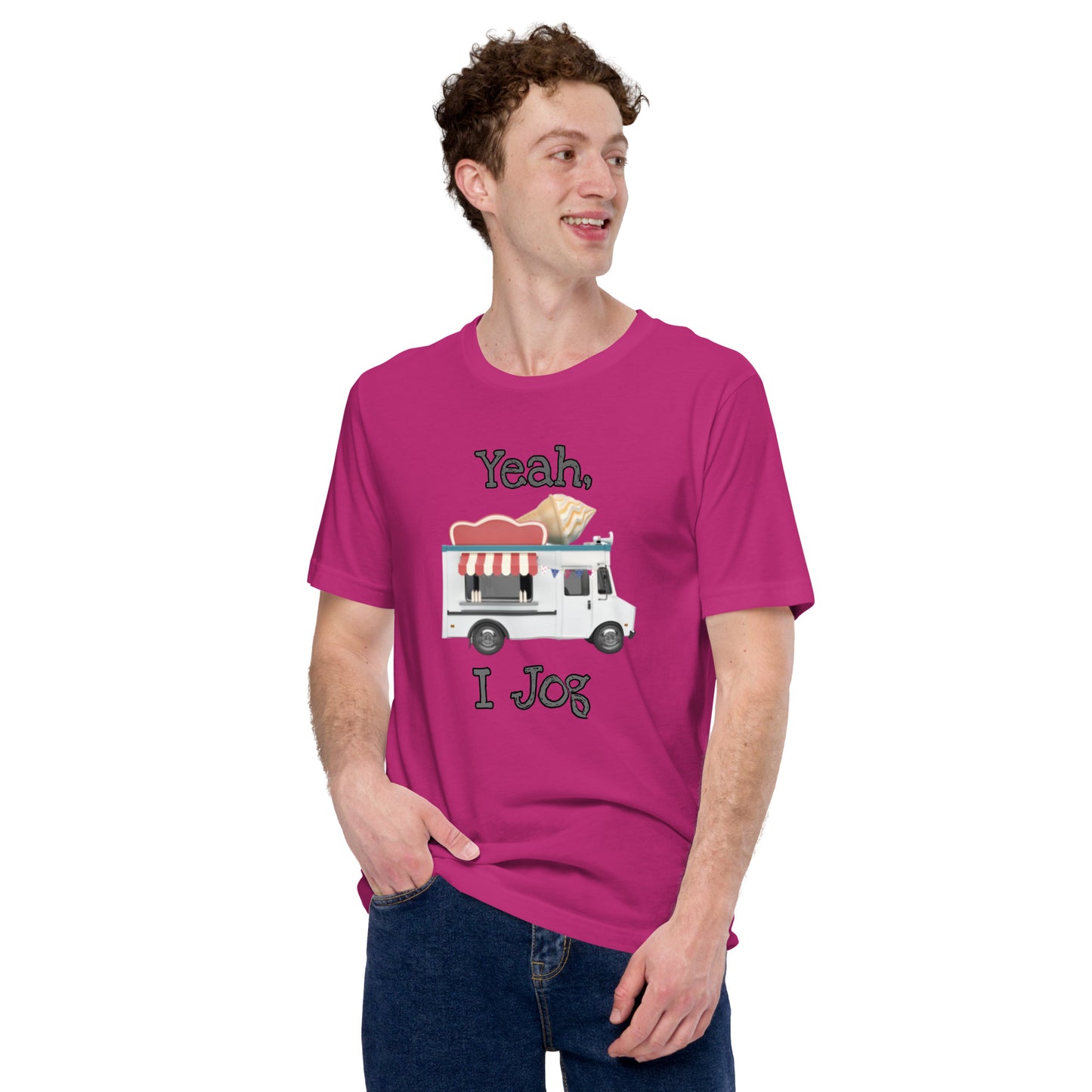 Yeah, I Jog Unisex t-shirt