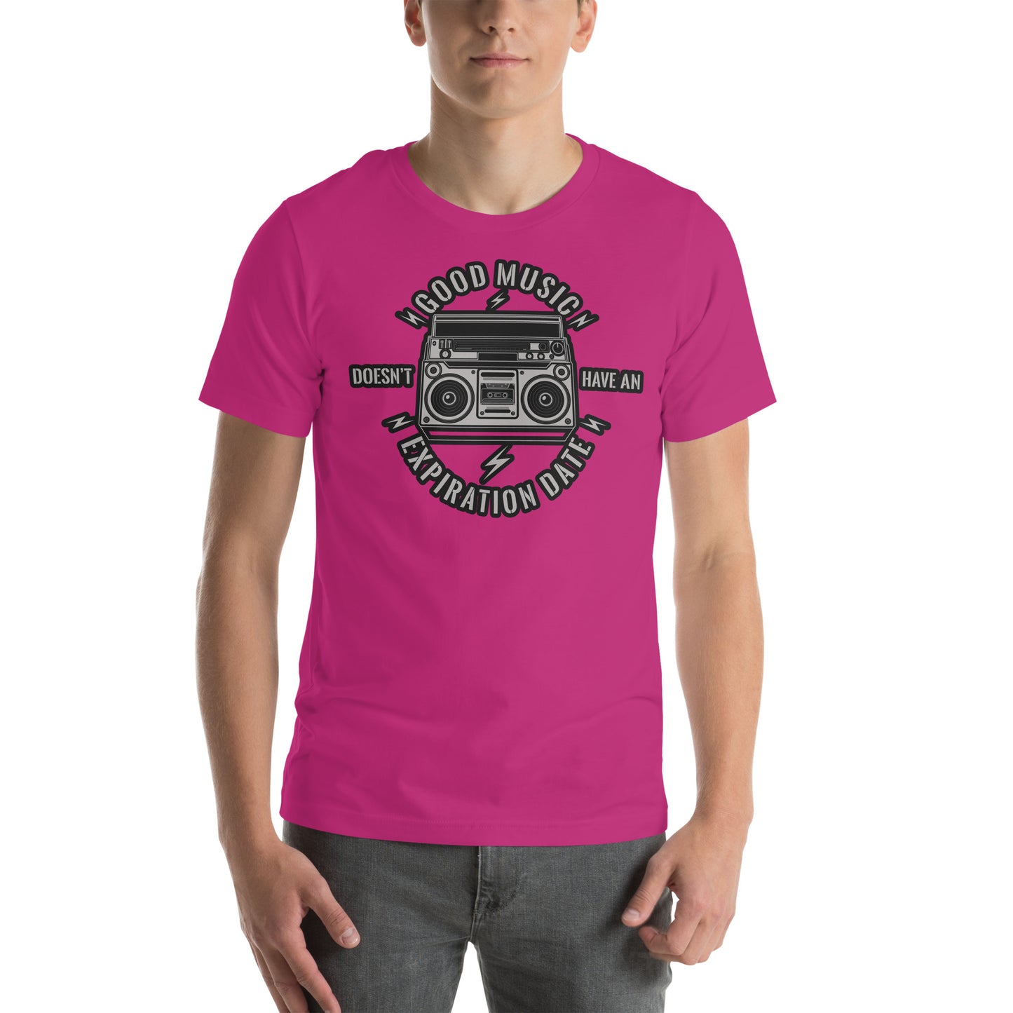 Good Music Doesn't Have An Expiration Date Unisex t-shirt
