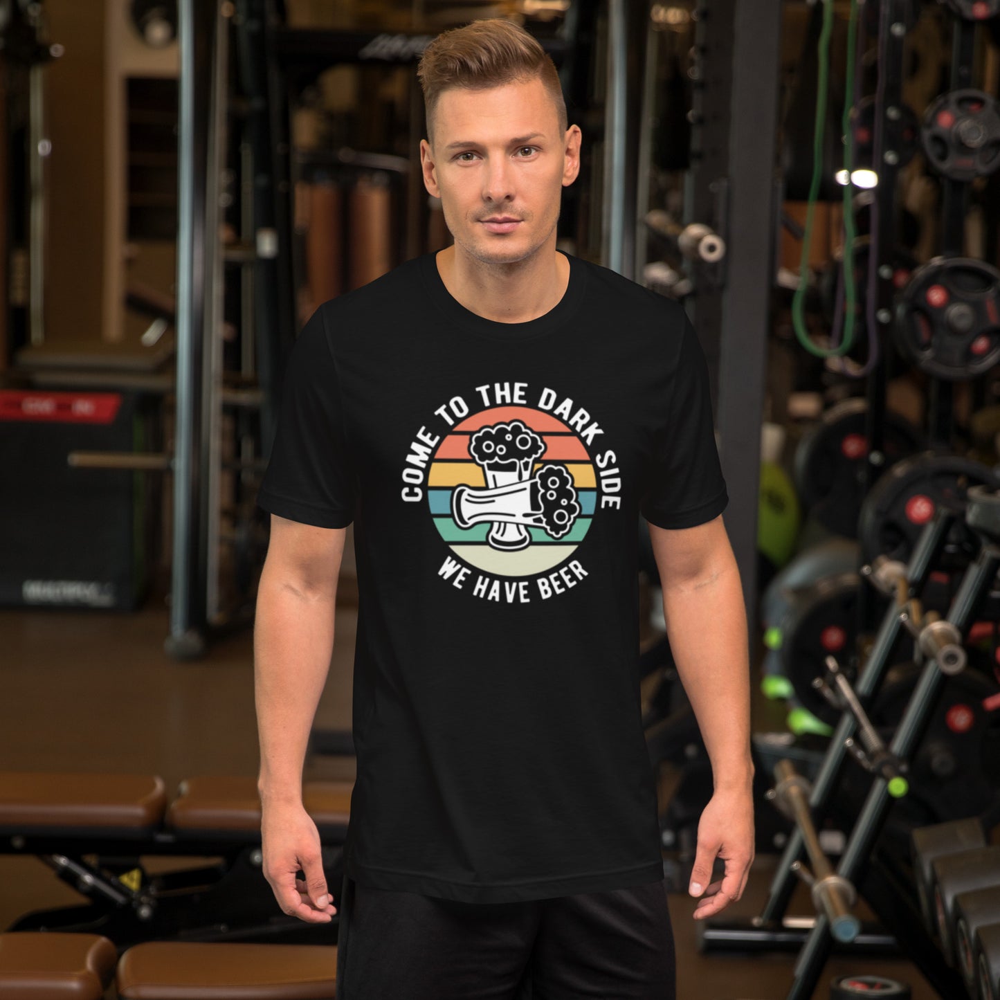 Come to the Dark Side, We have Beer Unisex t-shirt