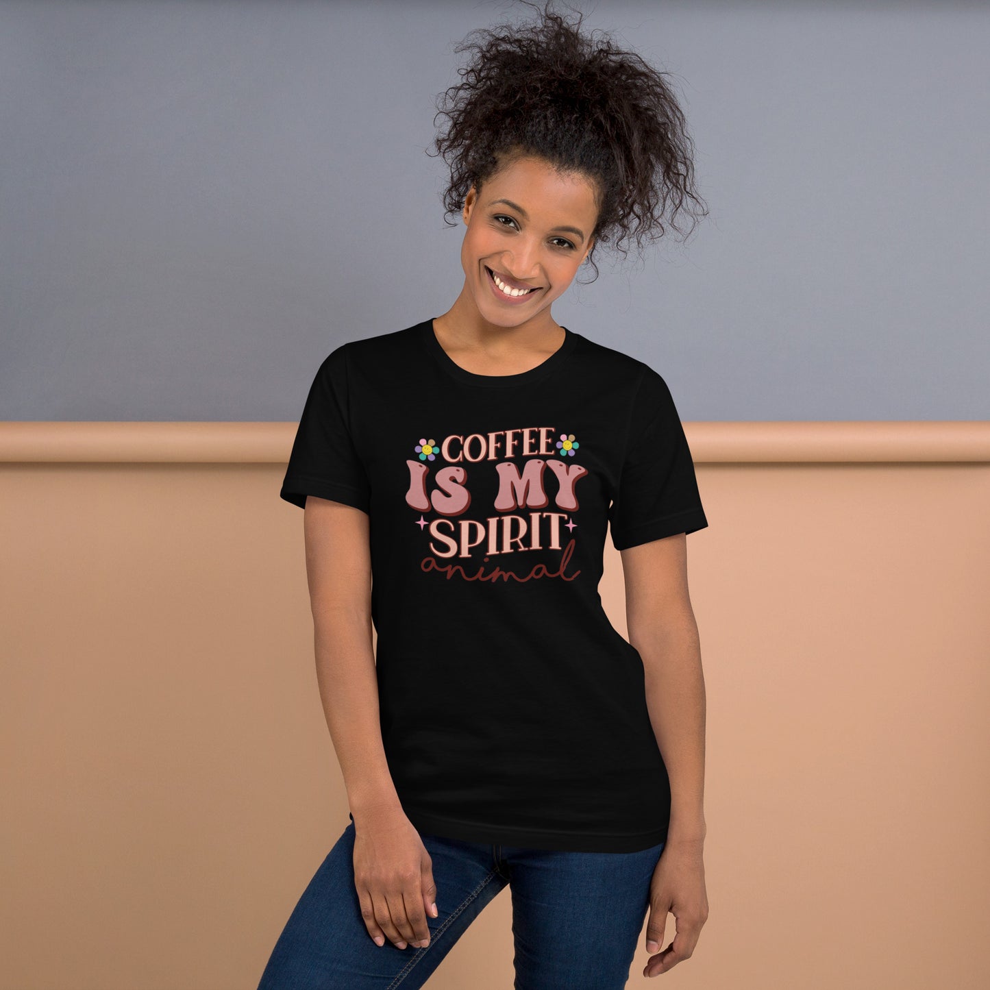 Coffee is my Spirit Animal Unisex t-shirt