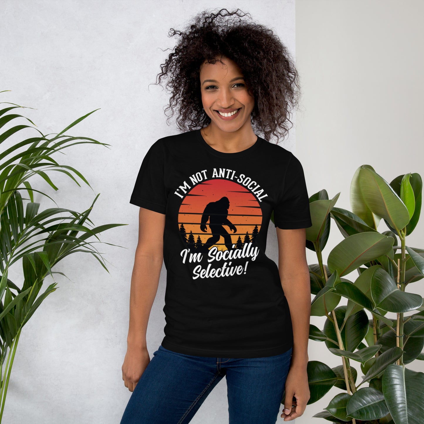 I'm Socially Selective Unisex t-shirt