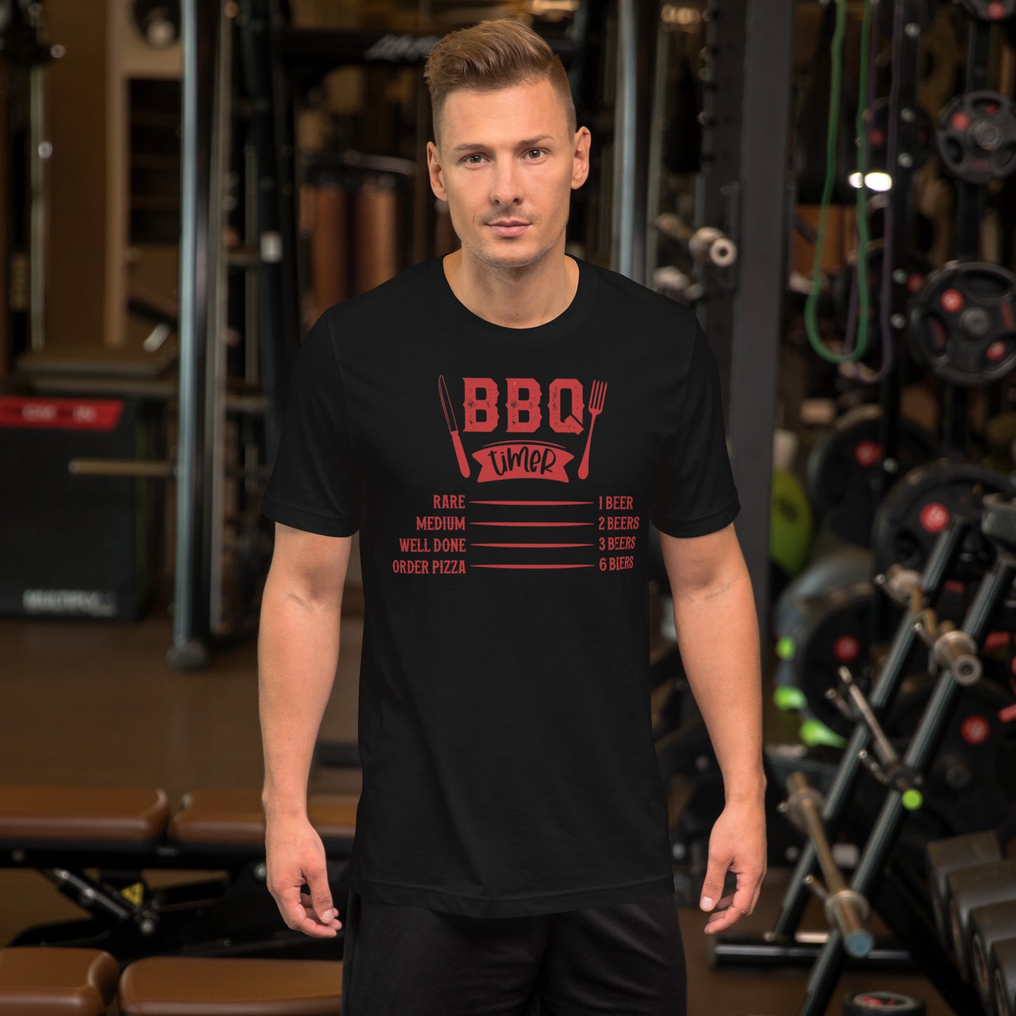 BBQ Timer Unisex t-shirt