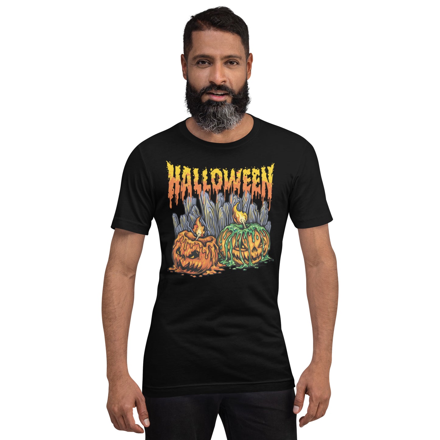 Halloween Jack O Lanterns Unisex t-shirt