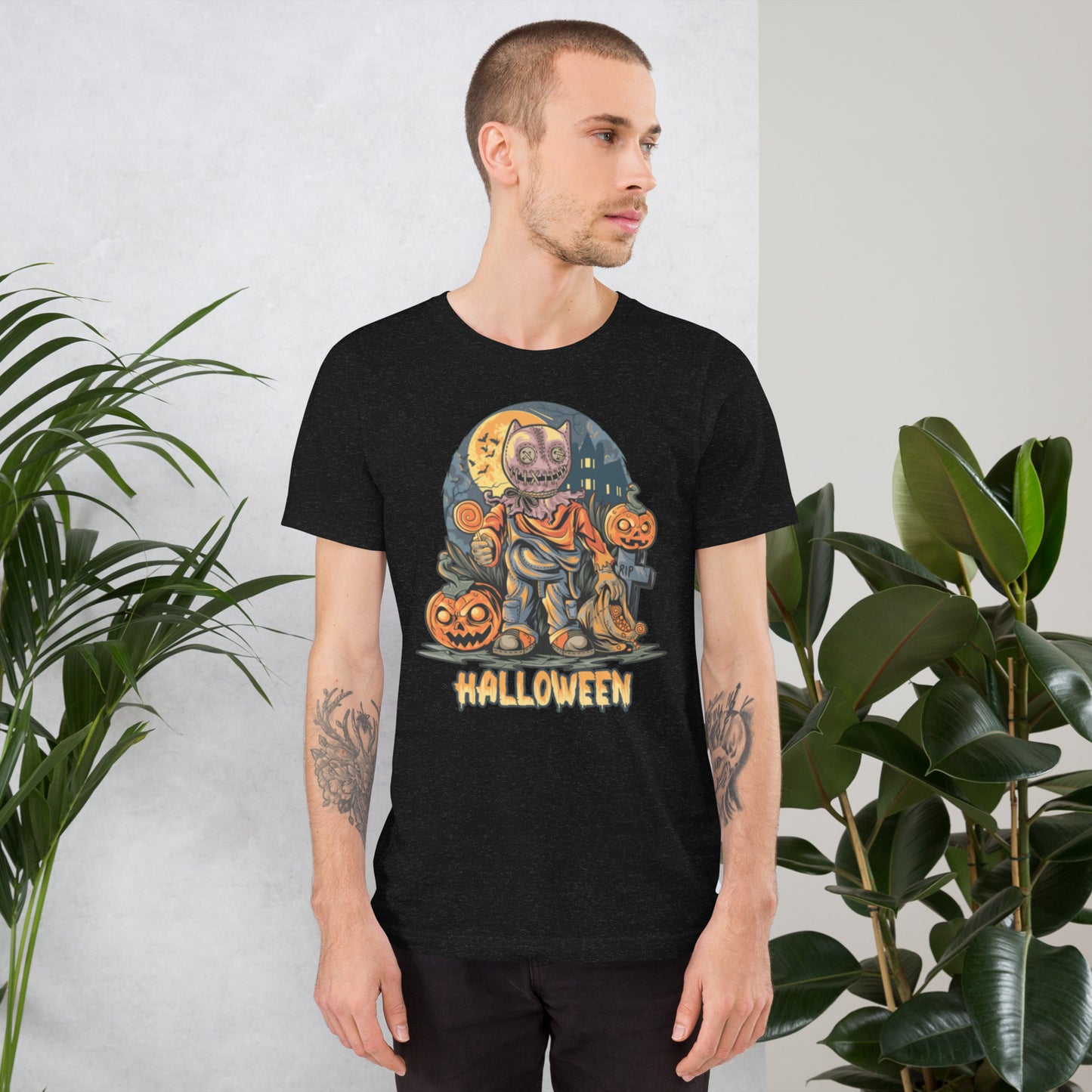 Trick or Treat Halloween Unisex t-shirt
