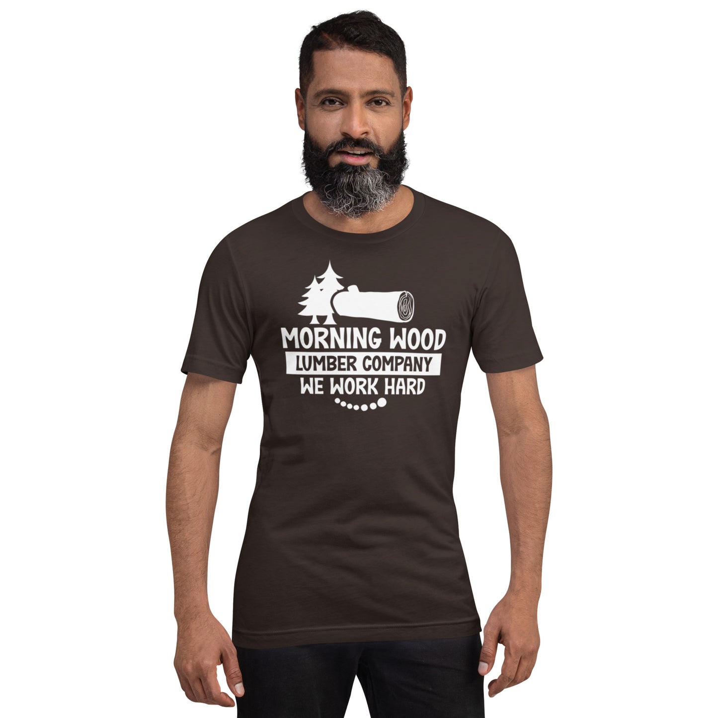Morning Wood Lumber Company Unisex t-shirt