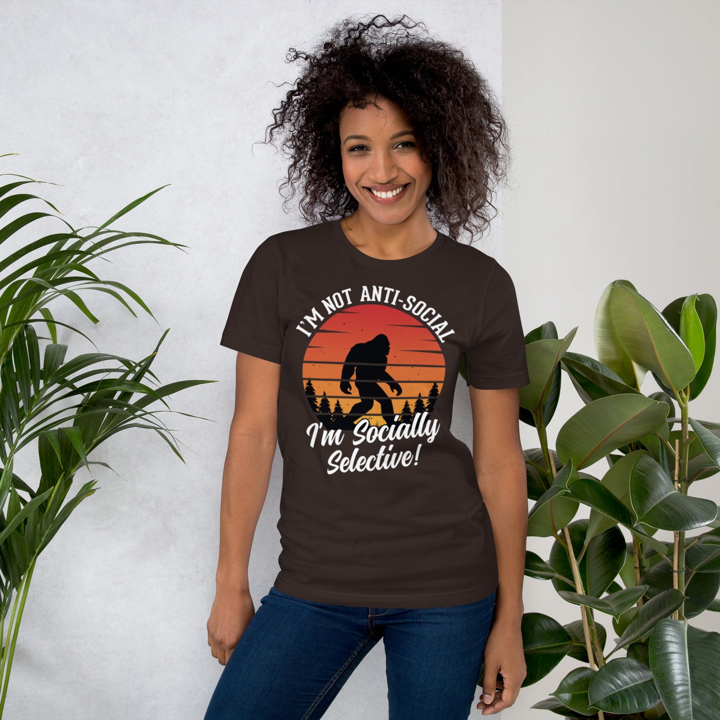 I'm Socially Selective Unisex t-shirt