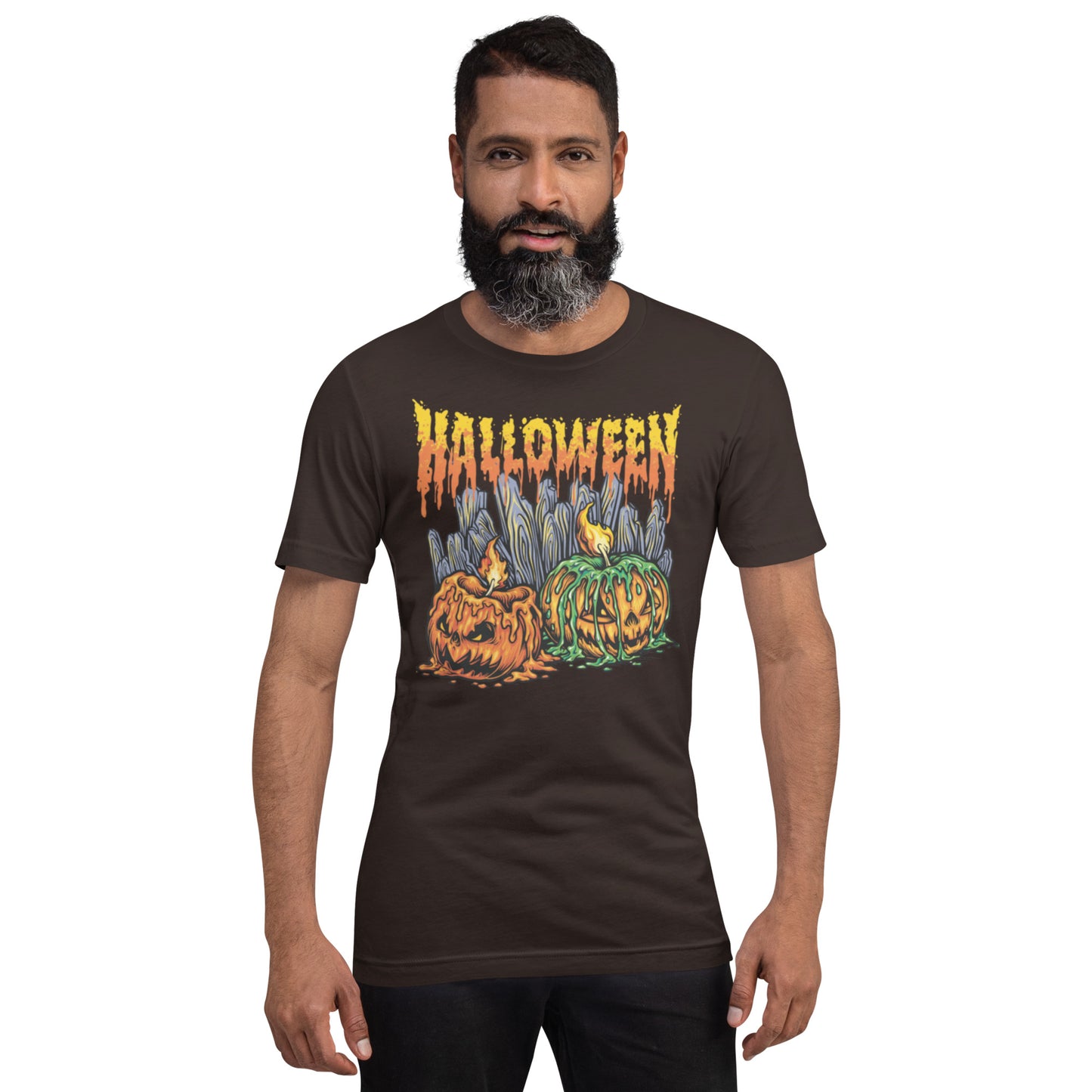 Halloween Jack O Lanterns Unisex t-shirt
