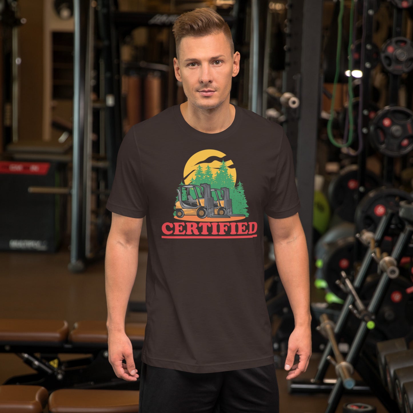 Forklift Certified Unisex t-shirt