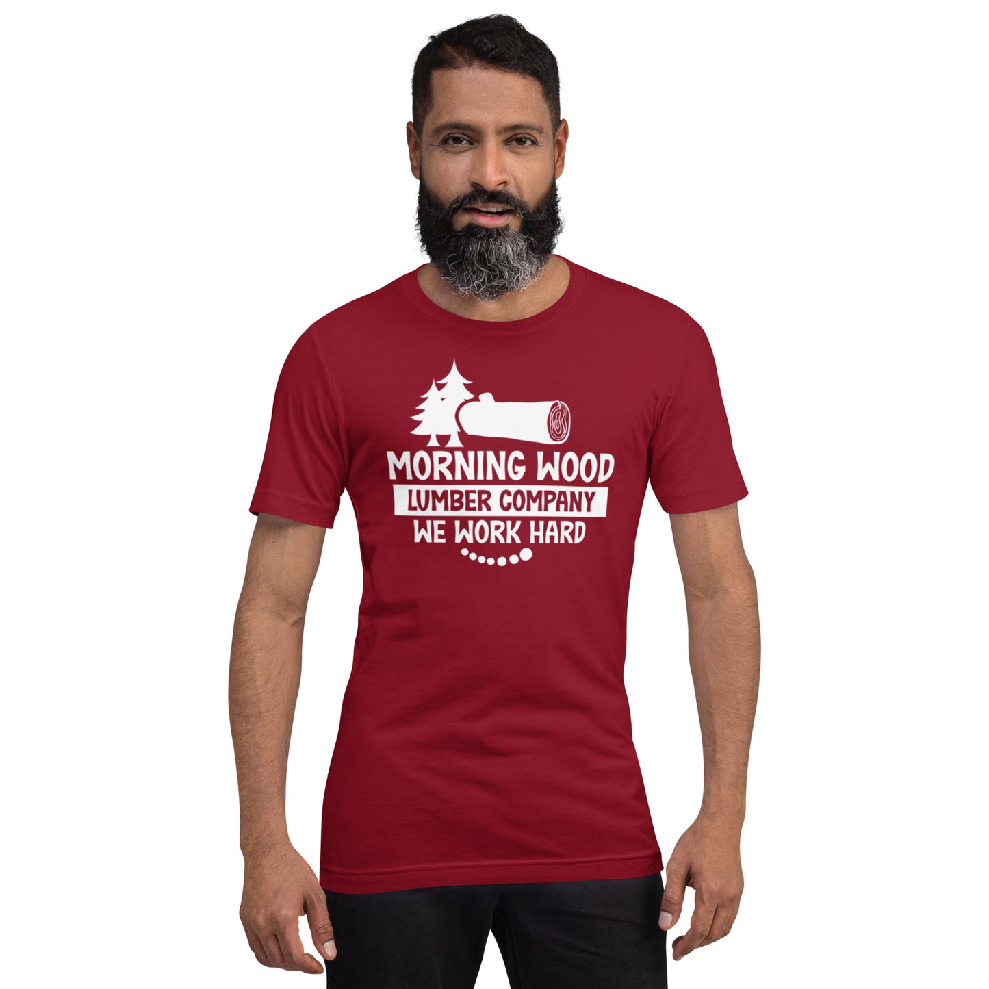 Morning Wood Lumber Company Unisex t-shirt