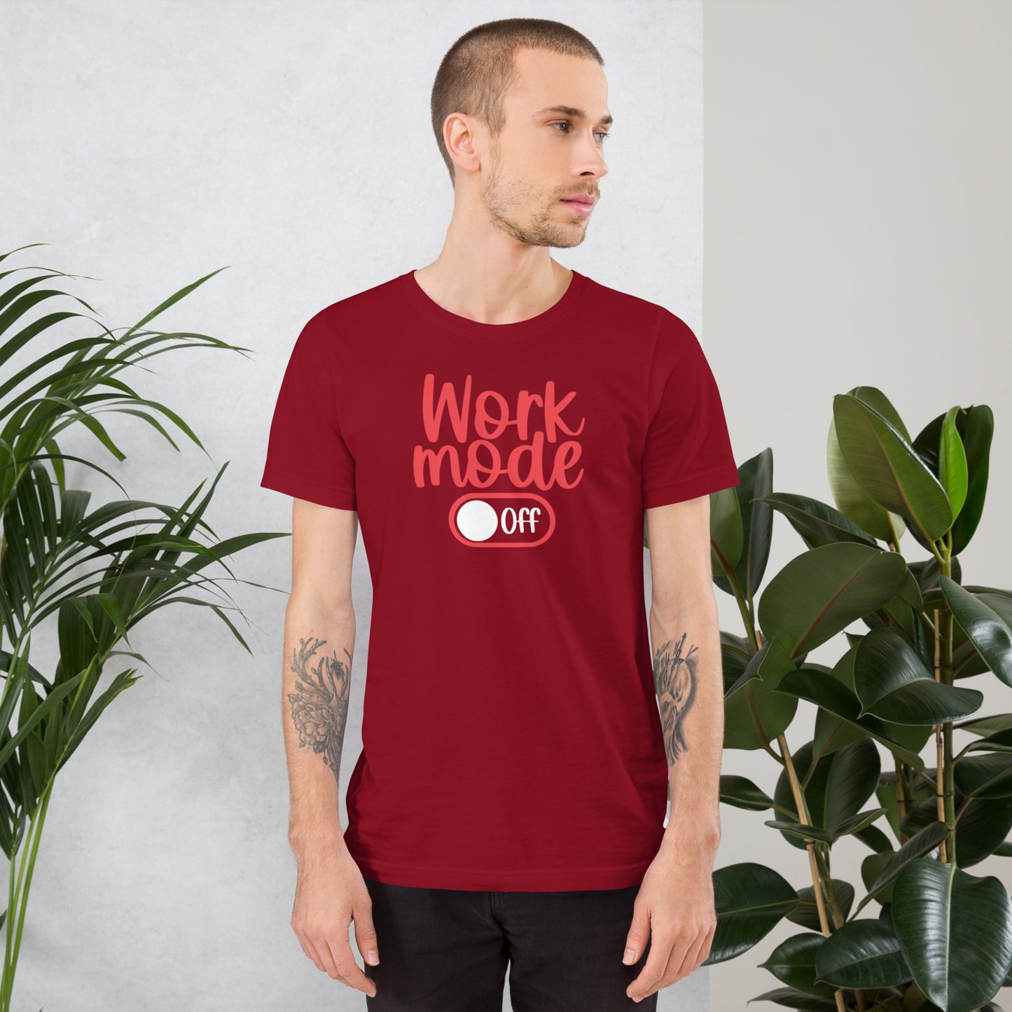 Work Mode Off Unisex t-shirt