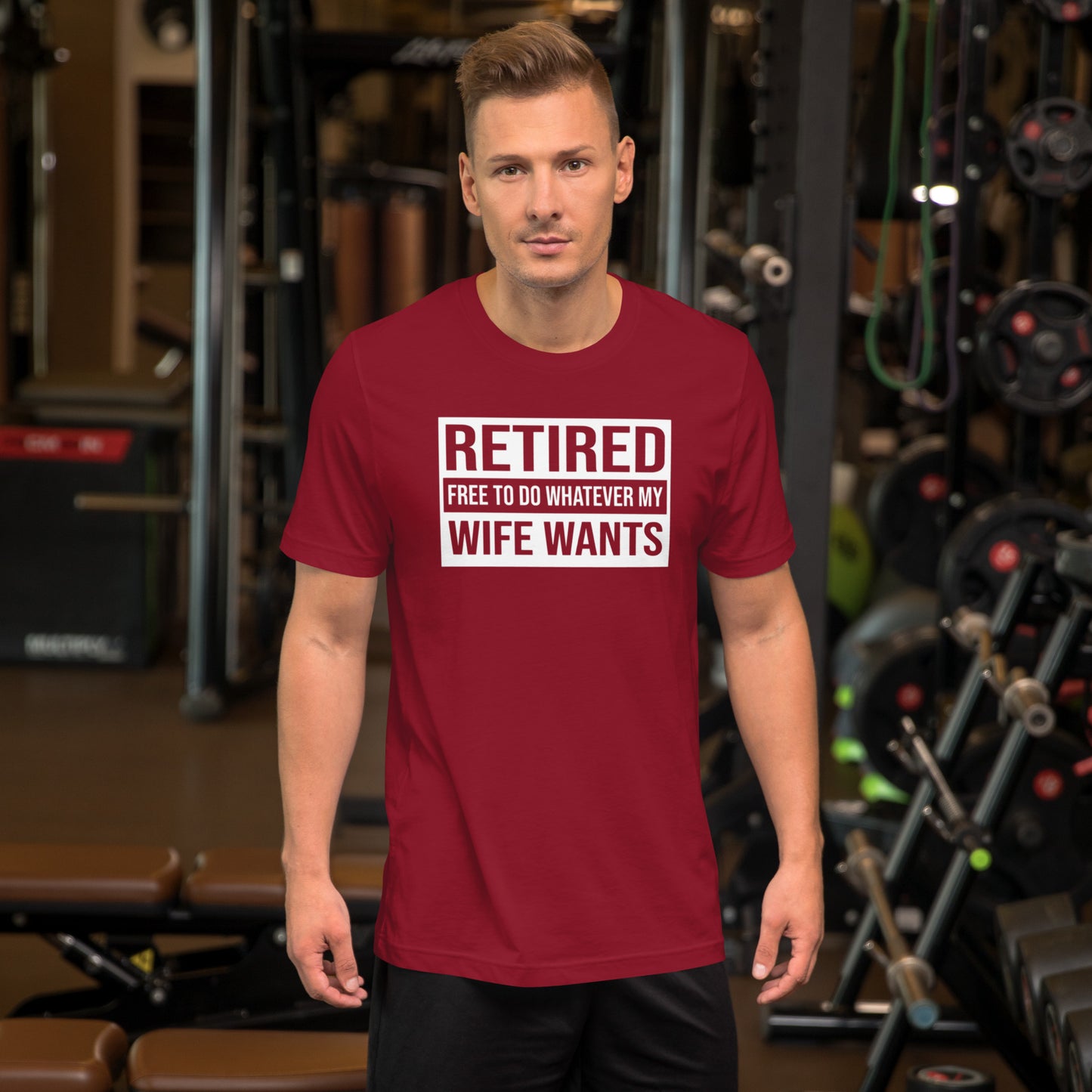 RETIRED Free To Do Whatever My WIFE WANTS Unisex t-shirt