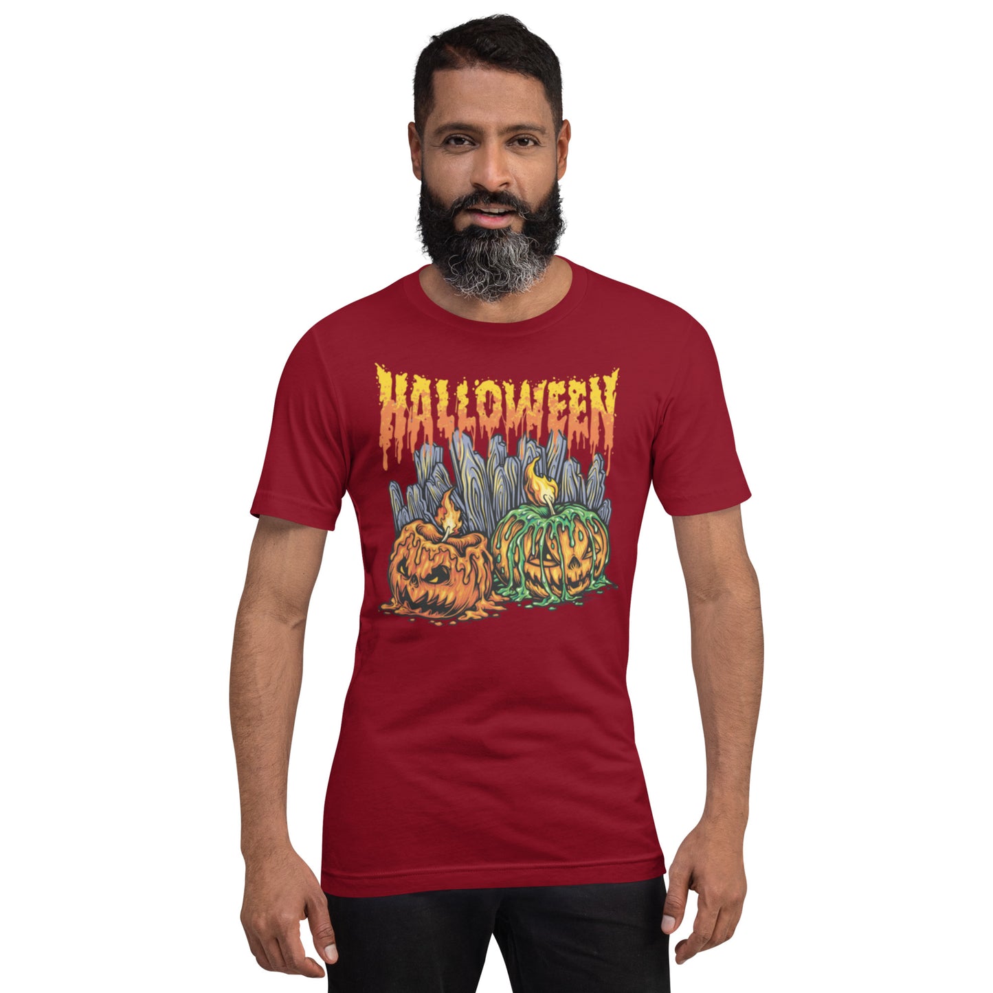 Halloween Jack O Lanterns Unisex t-shirt