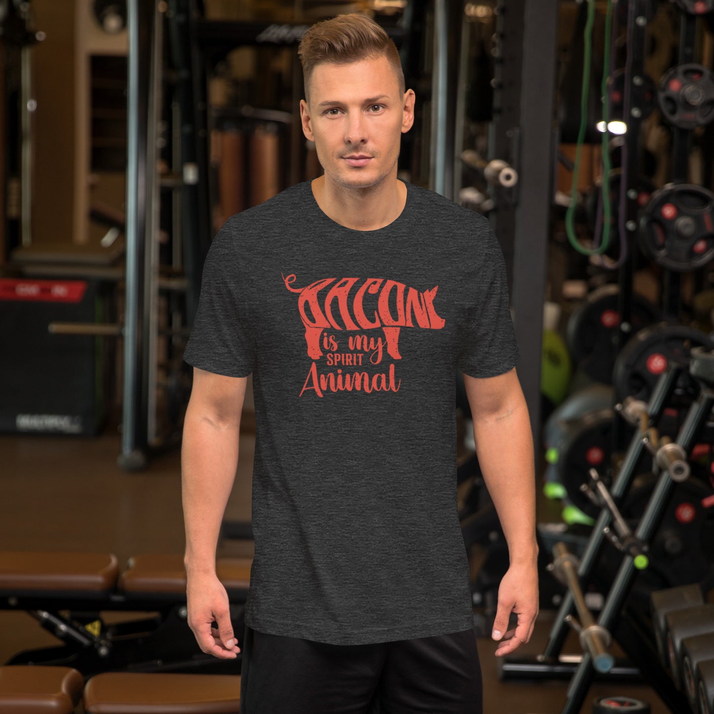 Bacon is My Spirit Animal Unisex t-shirt