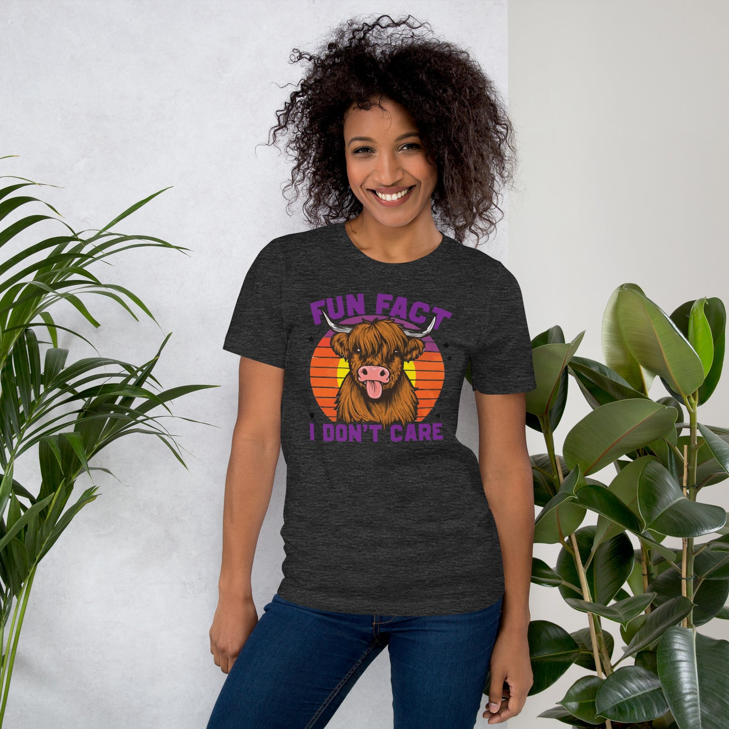 Fun Fact I Don't Care Unisex t-shirt