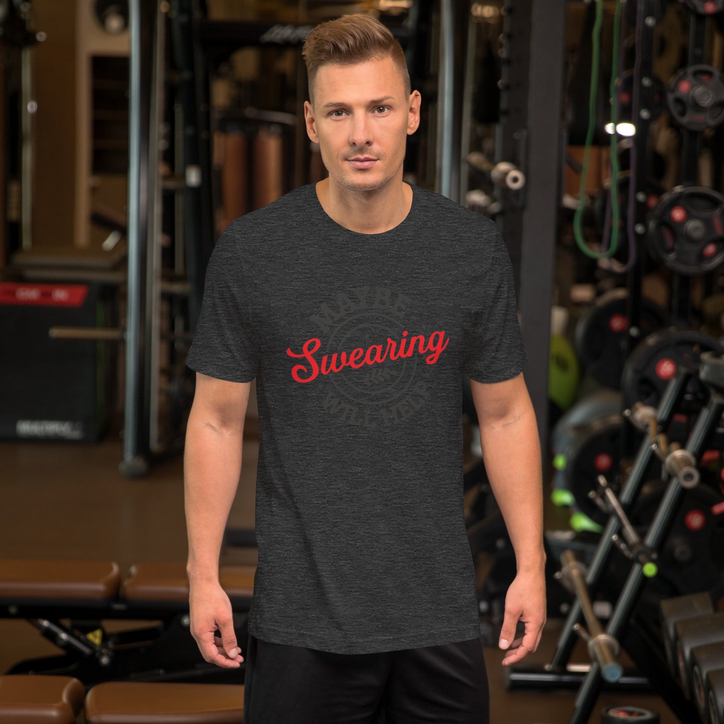 Maybe Swearing Will Help Unisex t-shirt