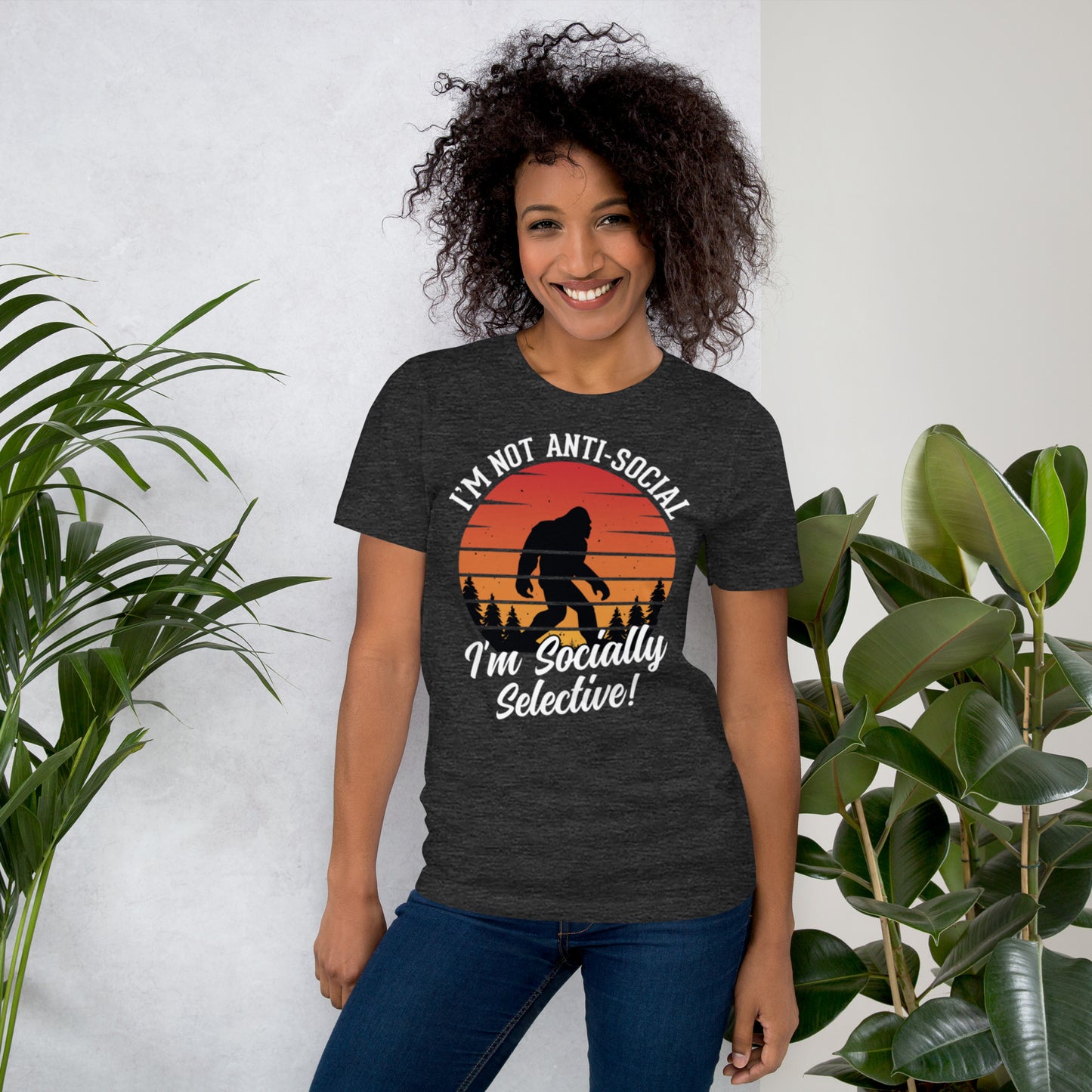 I'm Socially Selective Unisex t-shirt