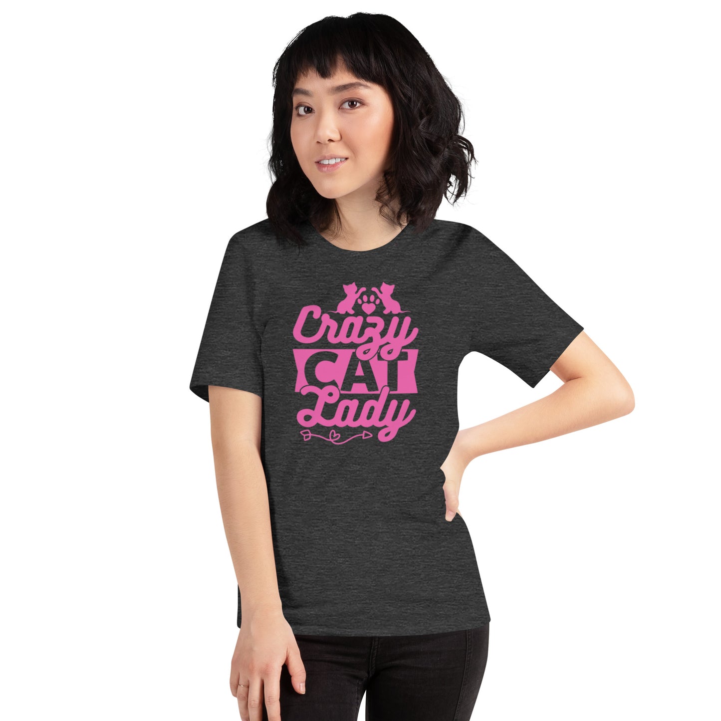 Crazy Cat Lady Unisex t-shirt