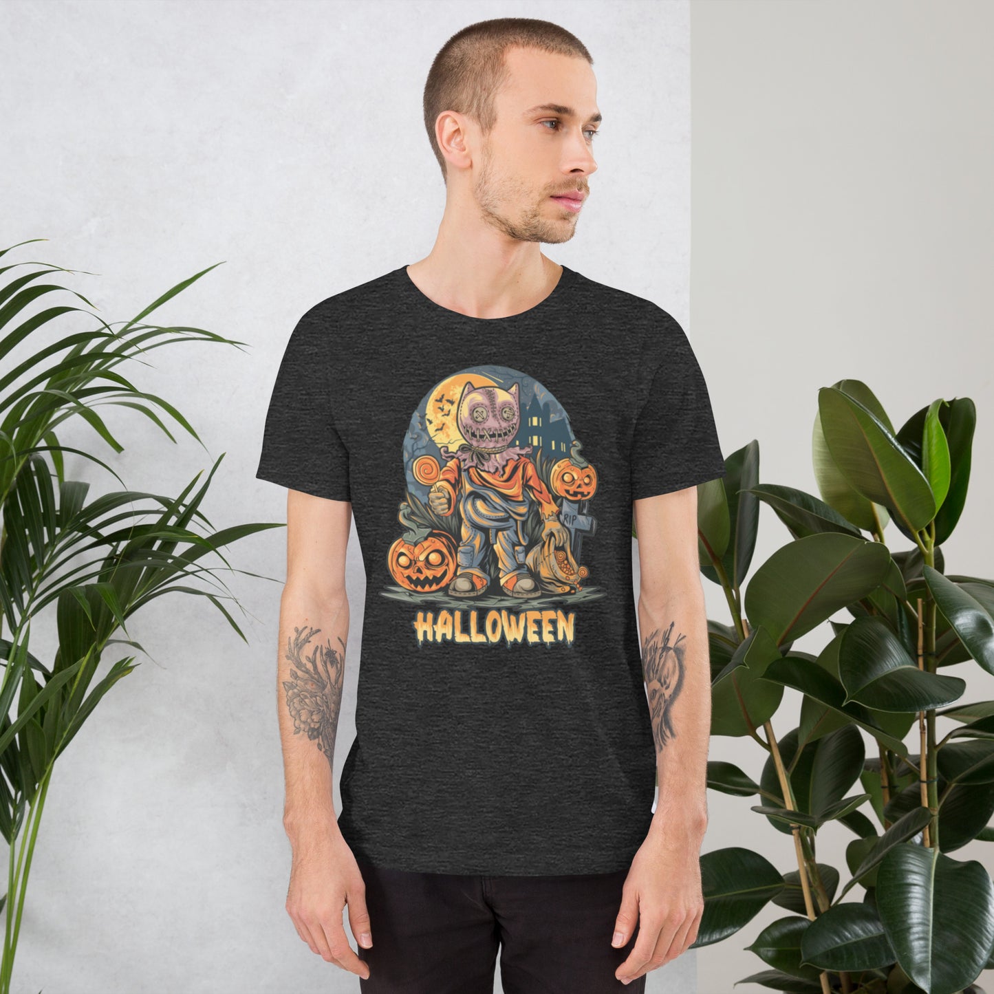 Trick or Treat Halloween Unisex t-shirt
