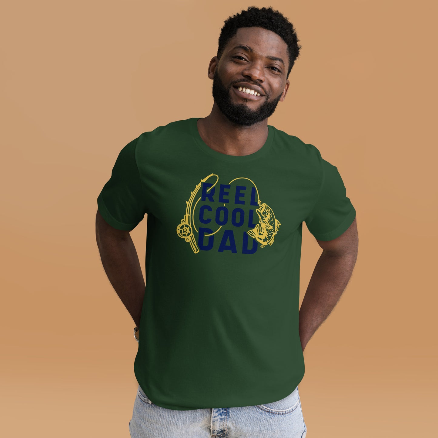 Reel Cool Dad Unisex t-shirt