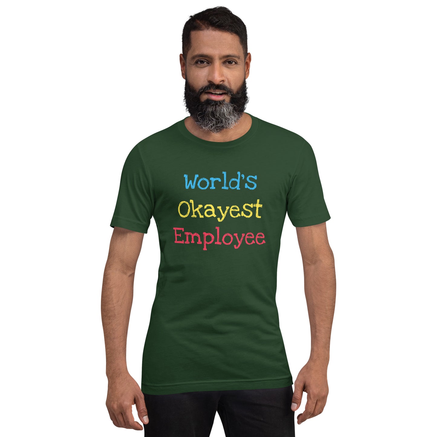 World's Okayest Employee Unisex t-shirt