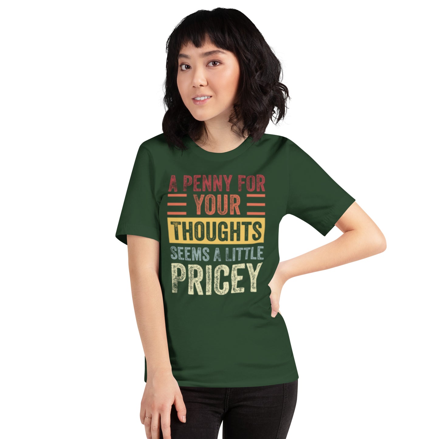 A Penny for Your Thoughts Unisex t-shirt