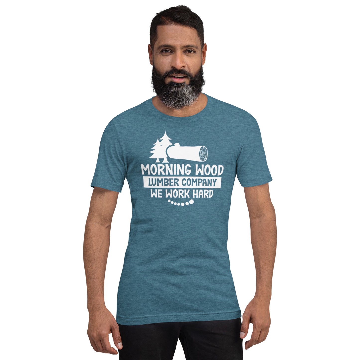 Morning Wood Lumber Company Unisex t-shirt