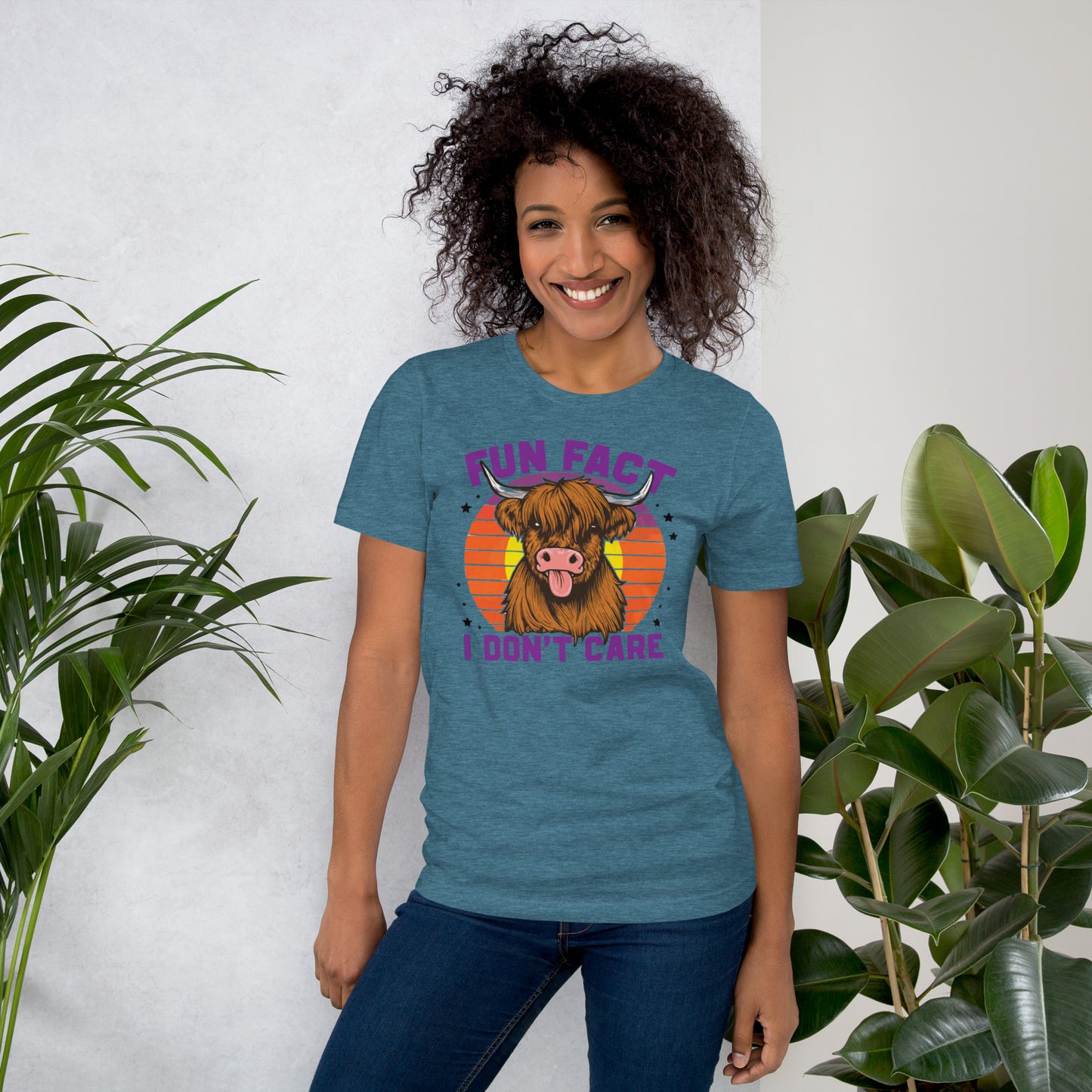 Fun Fact I Don't Care Unisex t-shirt