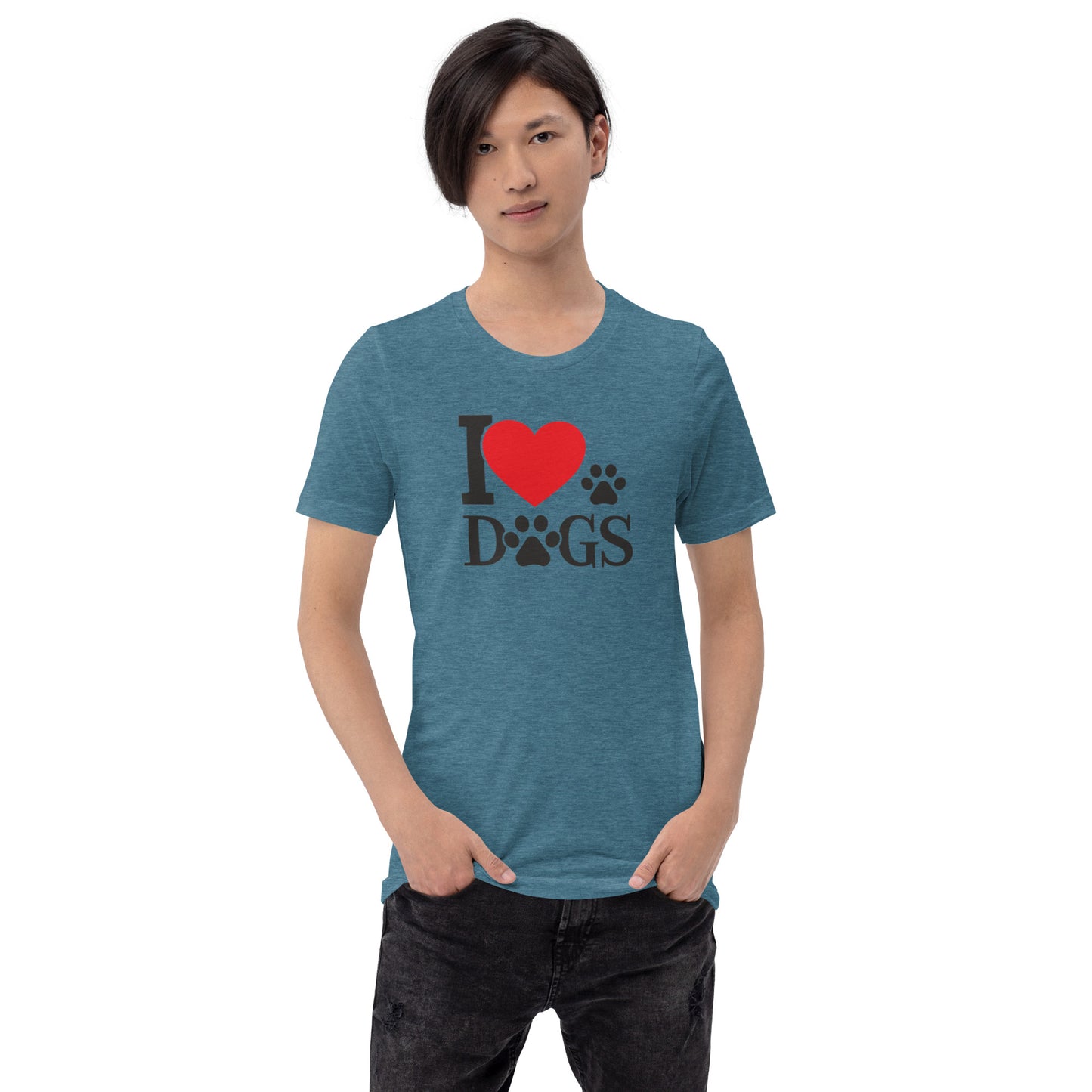 I Love Dogs Unisex t-shirt