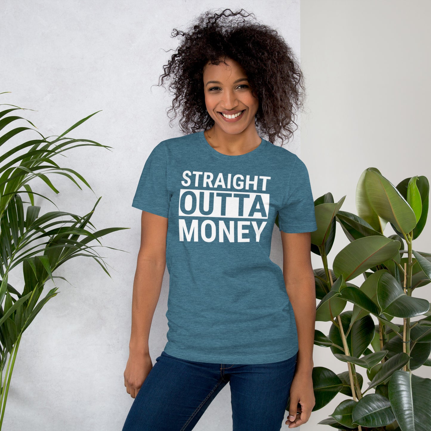 Straight Outta Money Unisex t-shirt