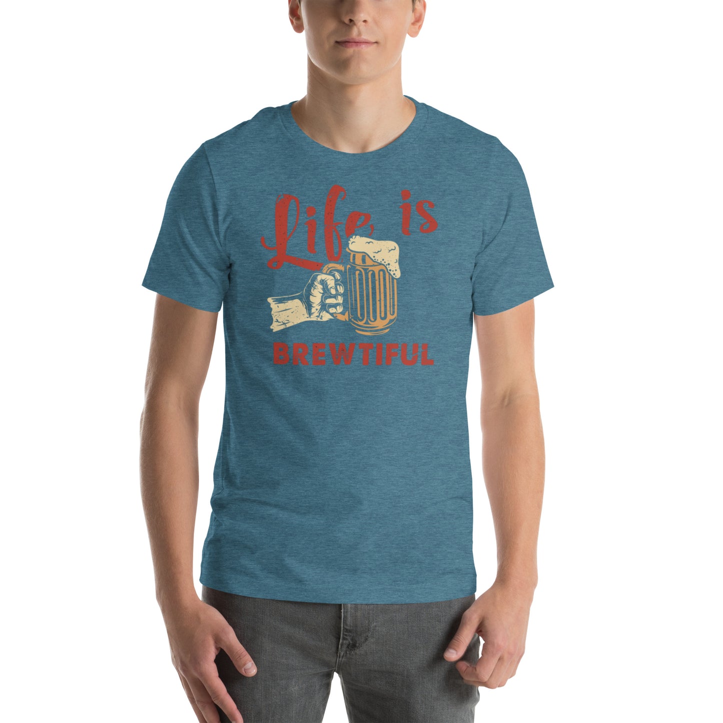 Life Is Brewtiful Unisex t-shirt