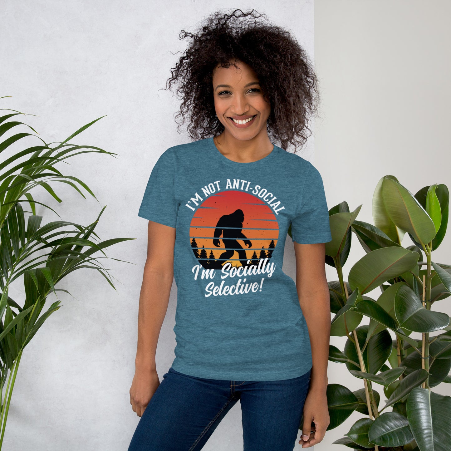 I'm Socially Selective Unisex t-shirt