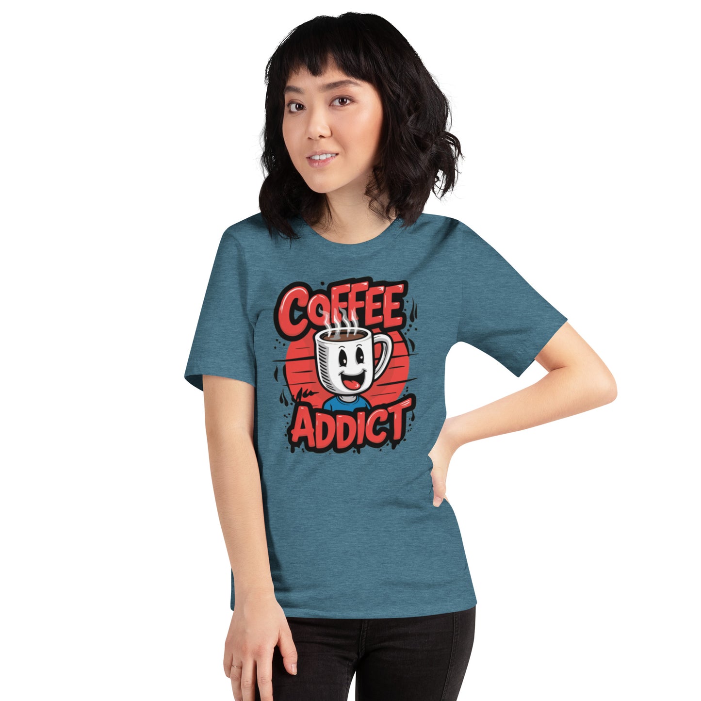 Coffee Addict Unisex t-shirt