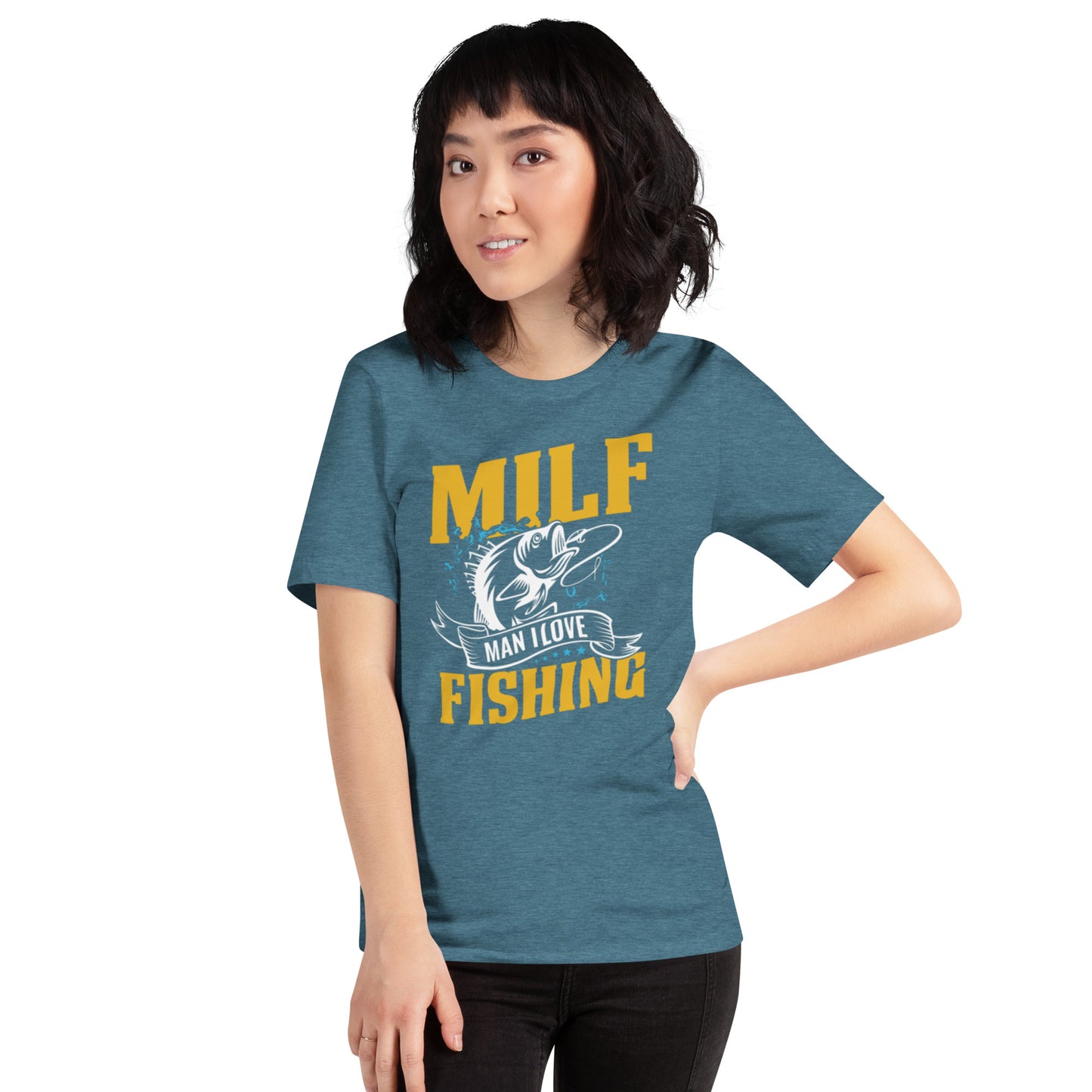 MILF (Man I Love Fishing) Unisex t-shirt