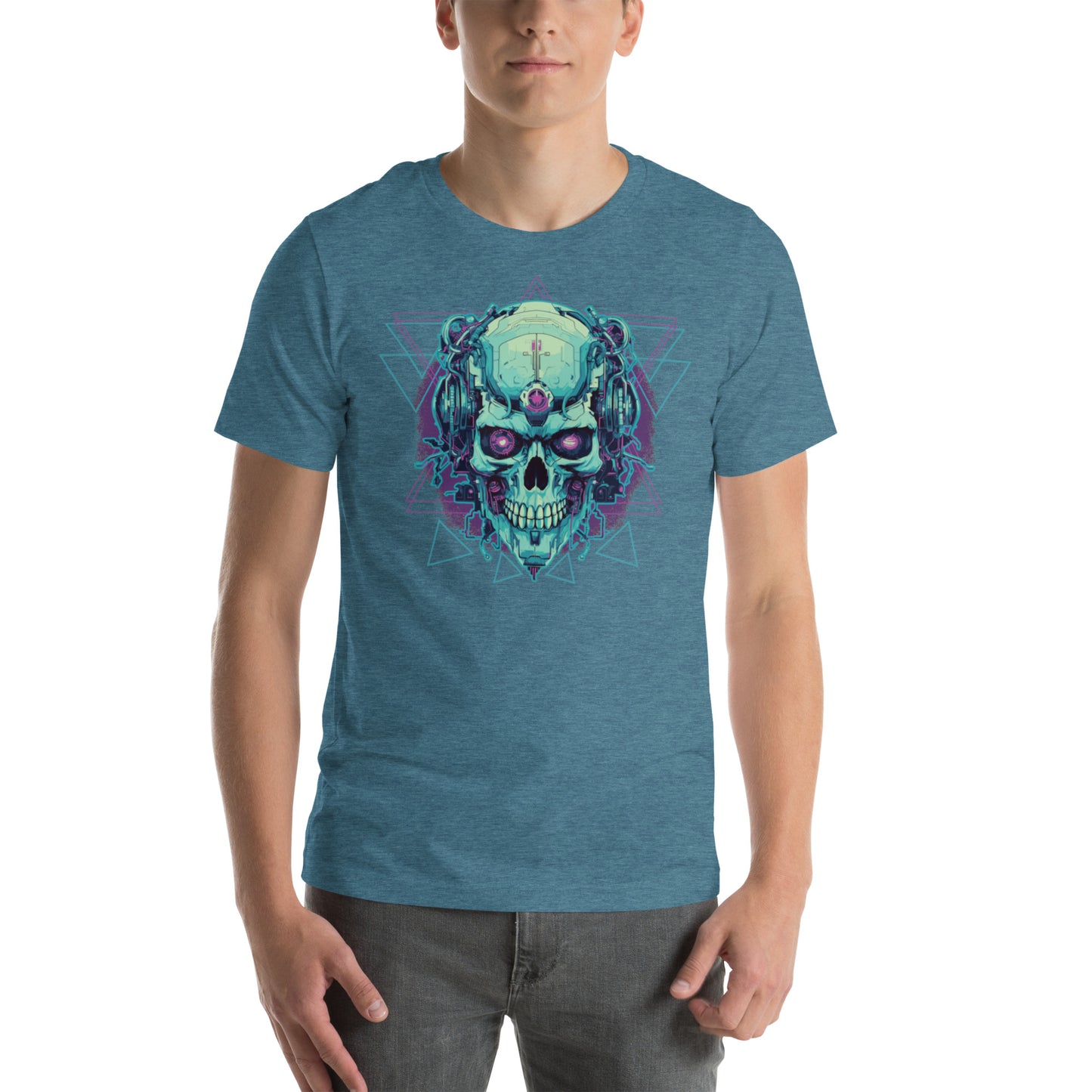Cyborg Skull Unisex t-shirt