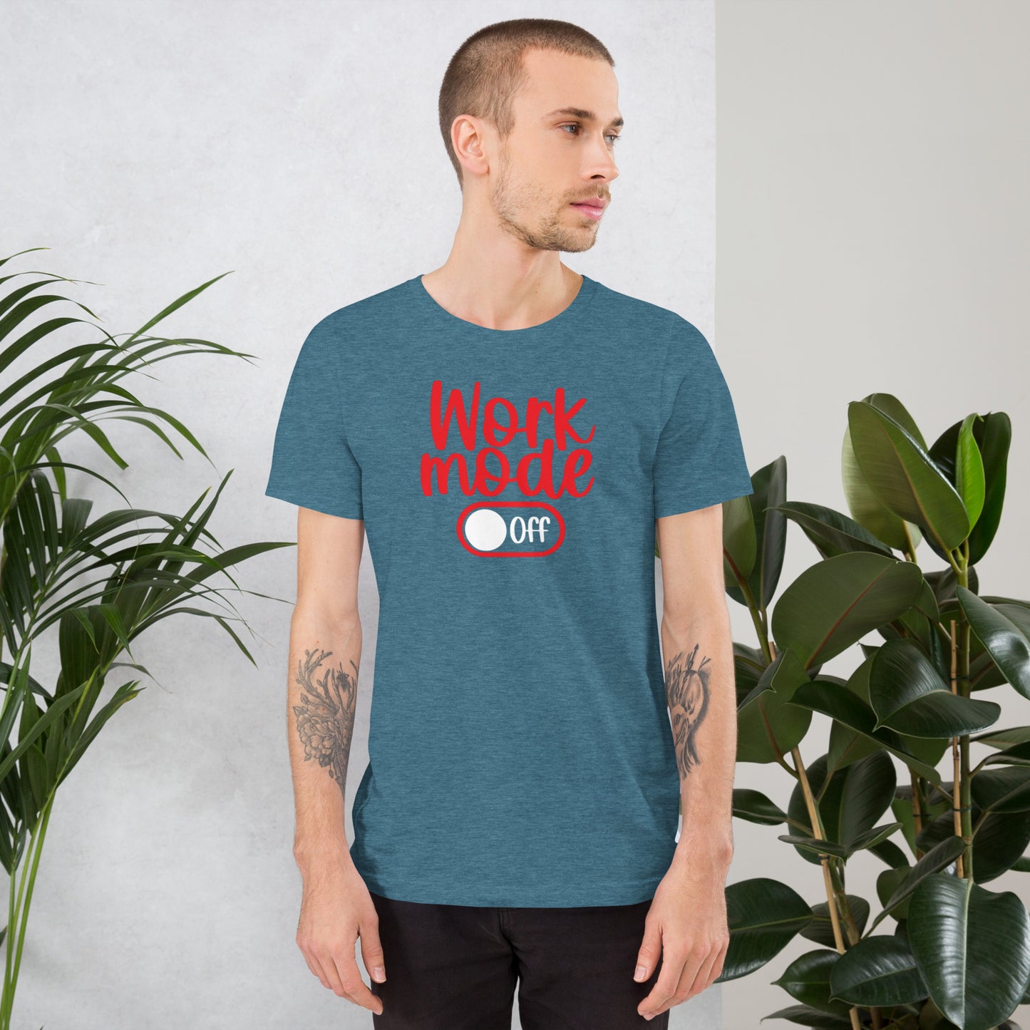 Work Mode Off Unisex t-shirt