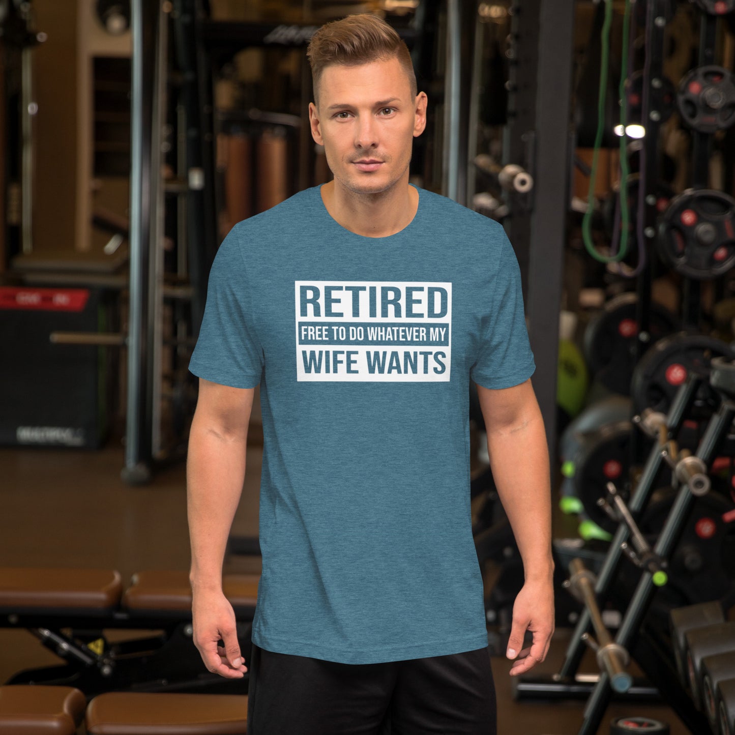 RETIRED Free To Do Whatever My WIFE WANTS Unisex t-shirt