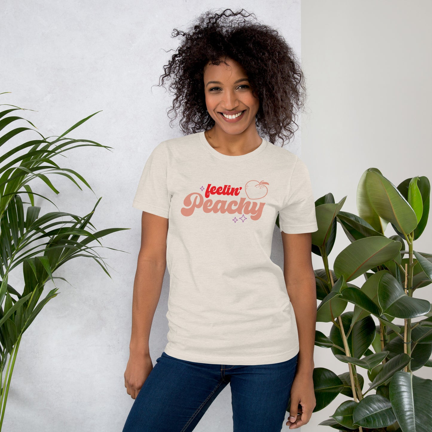 Feelin' Peachy Unisex t-shirt