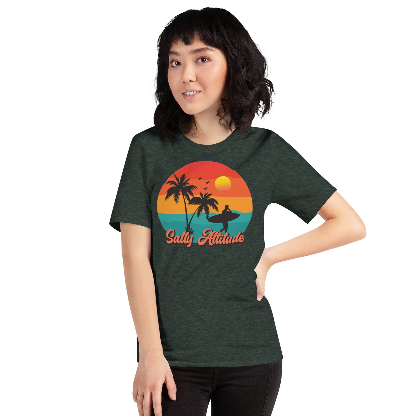Salty Attitude Unisex t-shirt