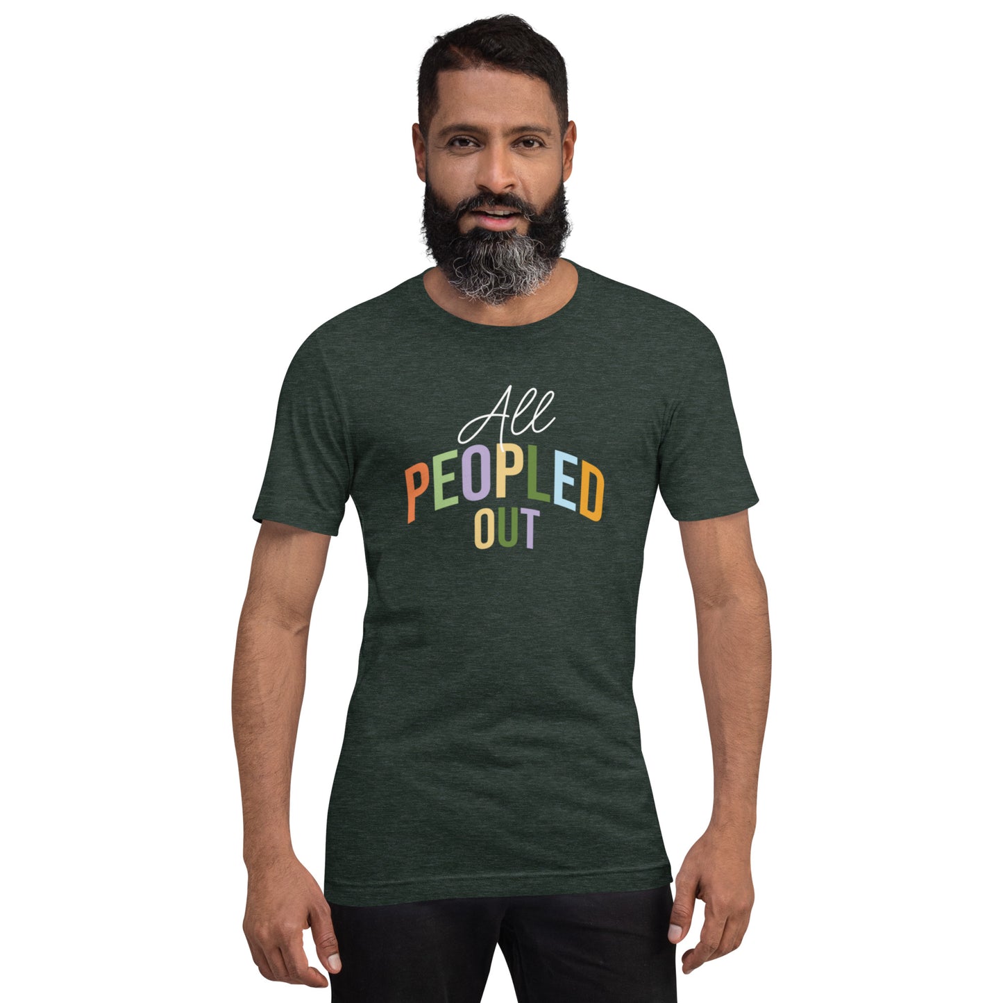 All PEOPLED OUT Unisex t-shirt